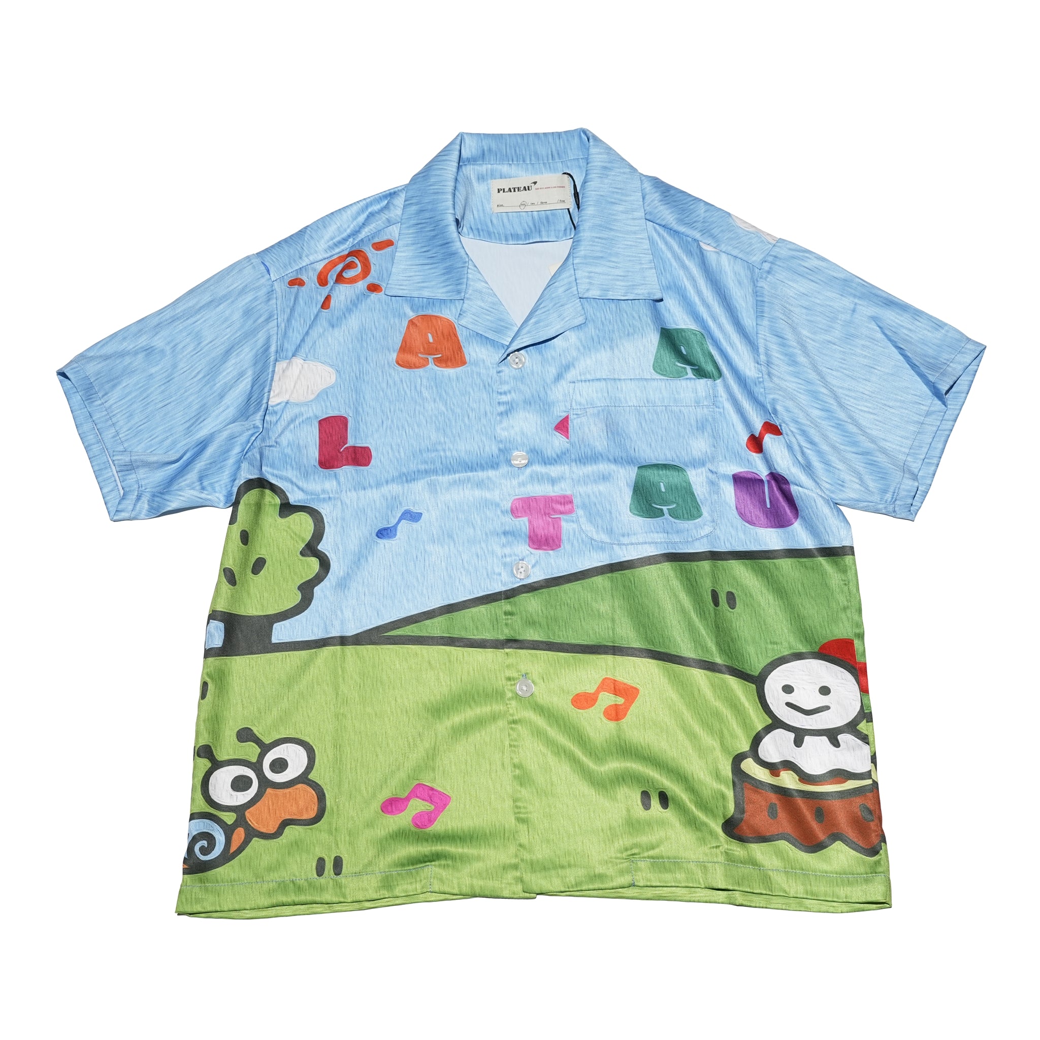 PS24T04 | paradise shirt | Color:Print【PLATEAU STUDIO_プラトー スタジオ】【archive】
