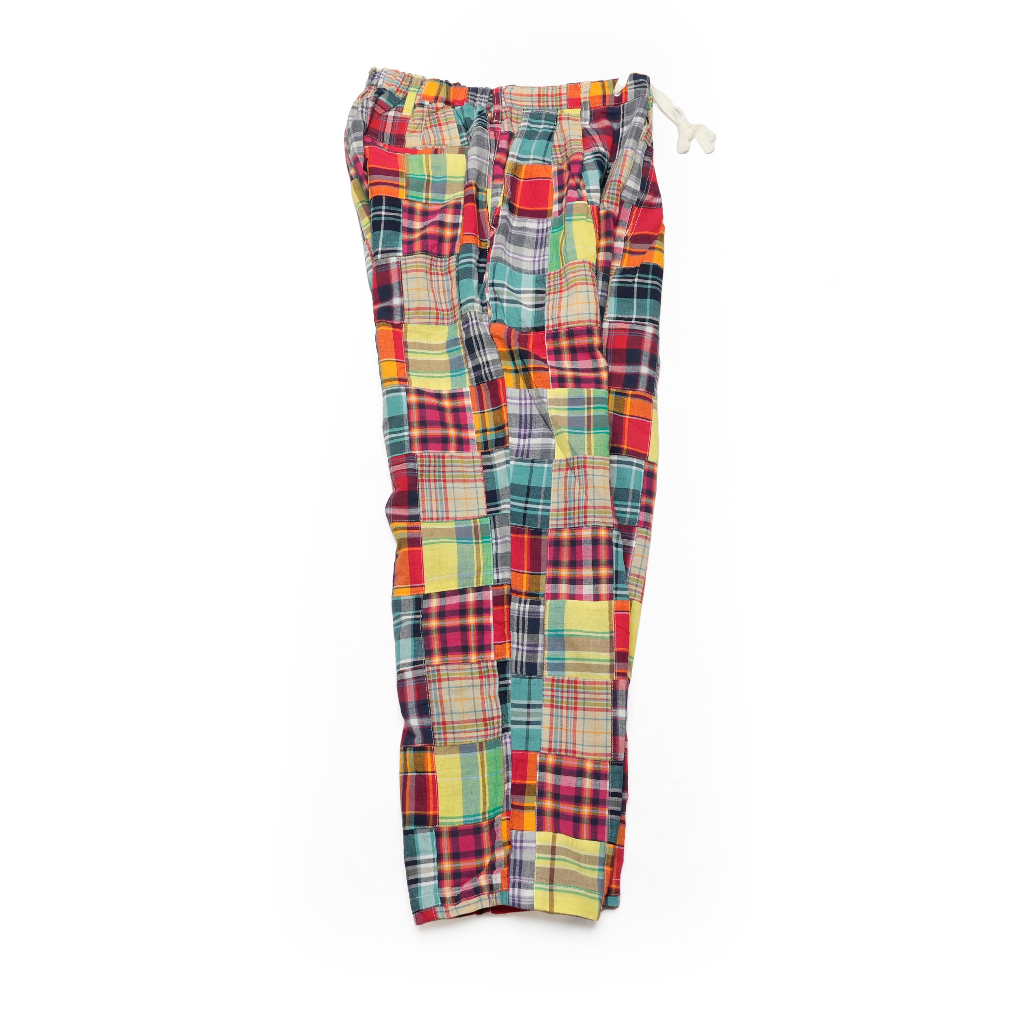 P0703301_01-CHECK | JACK TUCK PANTS | Color:01-Check【NASNGWAM_ナスングワム】【archive】