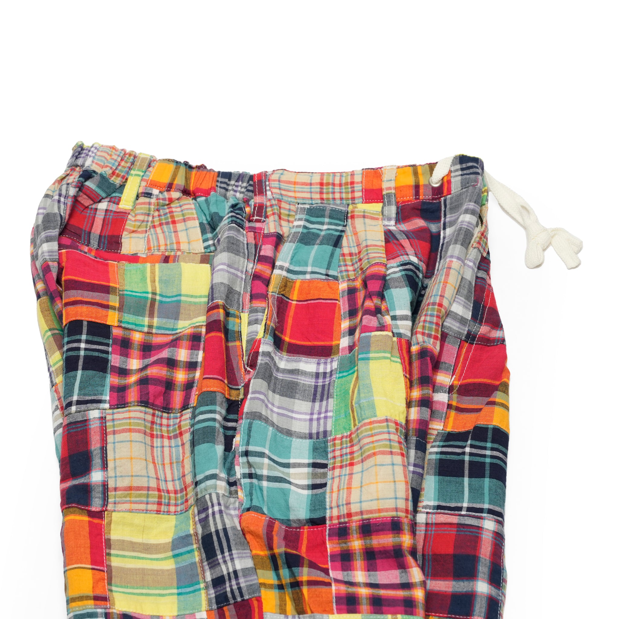 P0703301_01-CHECK | JACK TUCK PANTS | Color:01-Check【NASNGWAM_ナスングワム】【archive】