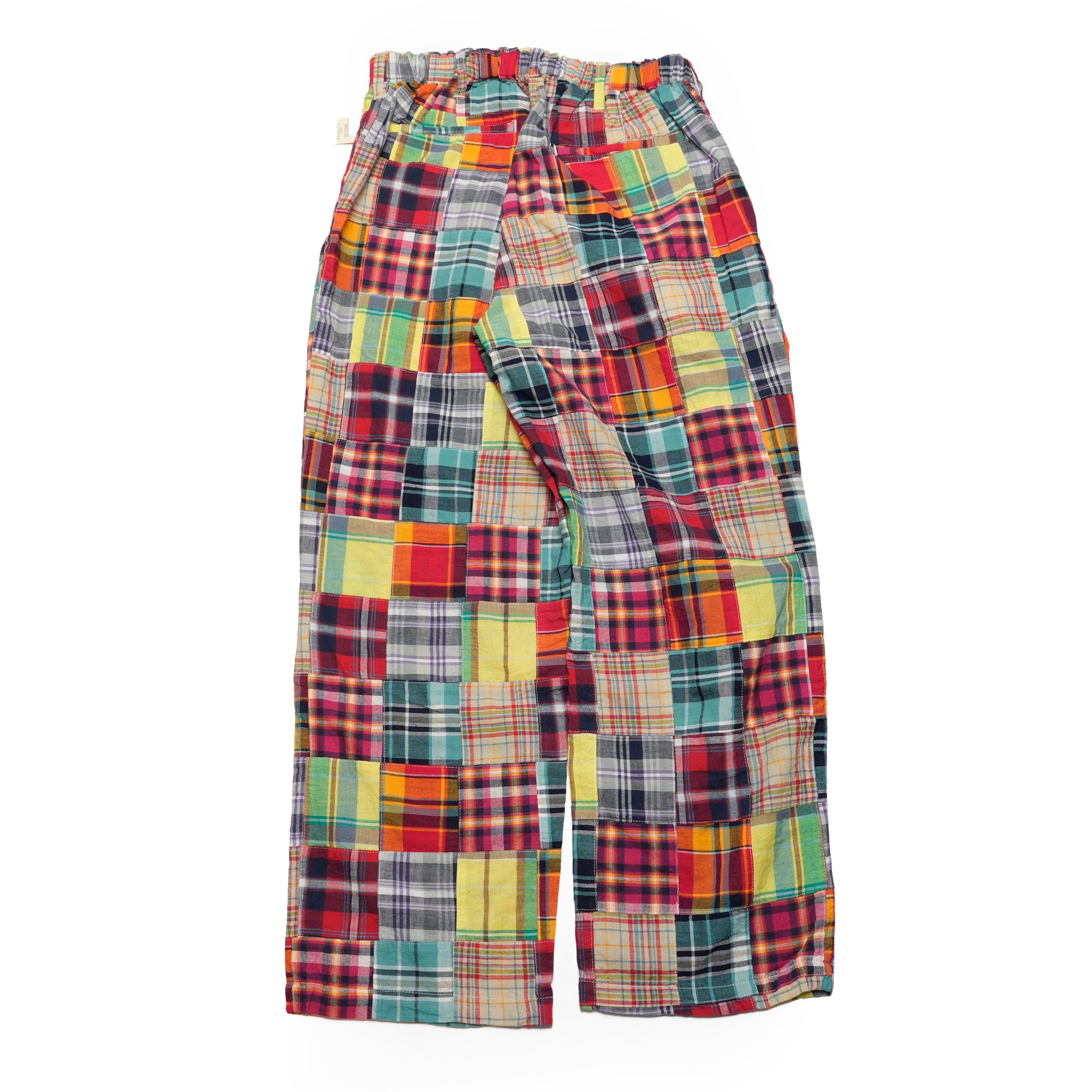 P0703301_01-CHECK | JACK TUCK PANTS | Color:01-Check【NASNGWAM_ナスングワム】【archive】