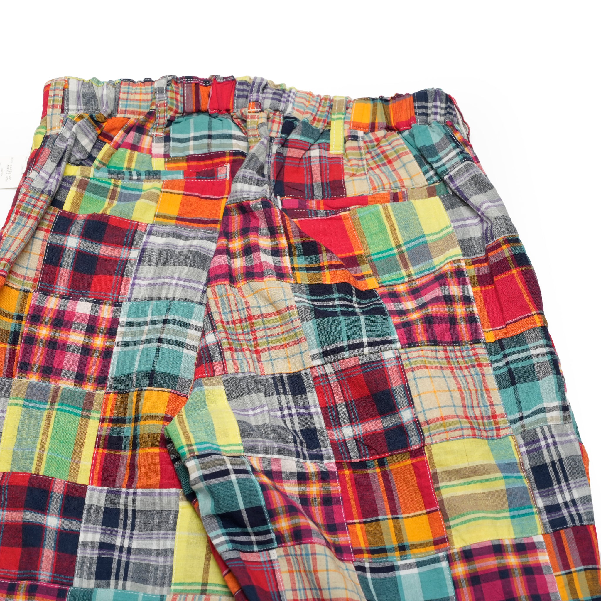 P0703301_01-CHECK | JACK TUCK PANTS | Color:01-Check【NASNGWAM_ナスングワム】【archive】