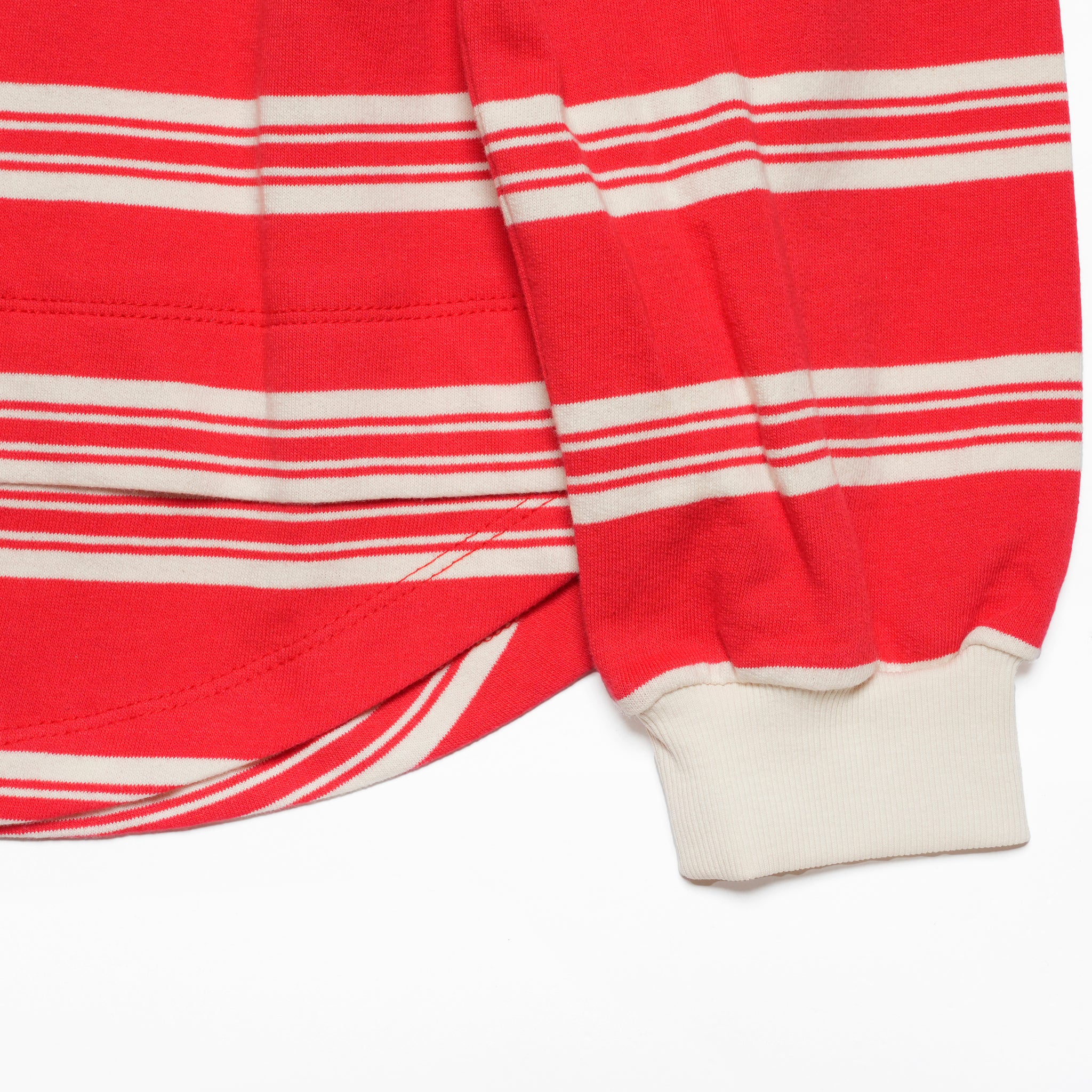 Border Layered Long Sleeve T-shirt | Color:ホワイトムスク/ネイビー/ハートフルレッド【AMBERGLEAM_アンバーグリーム】1328151111