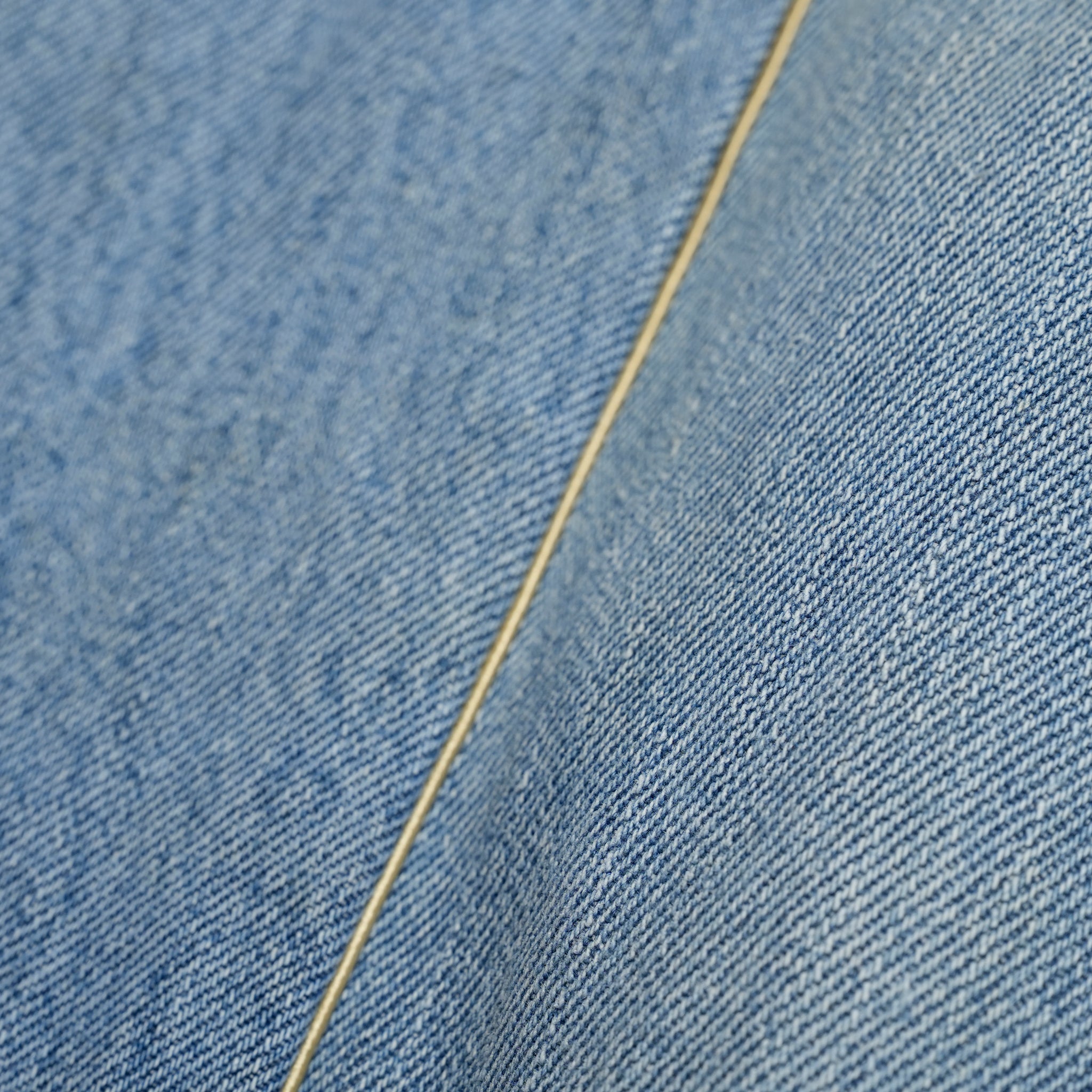 mate-270 | wフレアデニム | Color:Blue | Size:S【REHERSALL_リハーズオール】