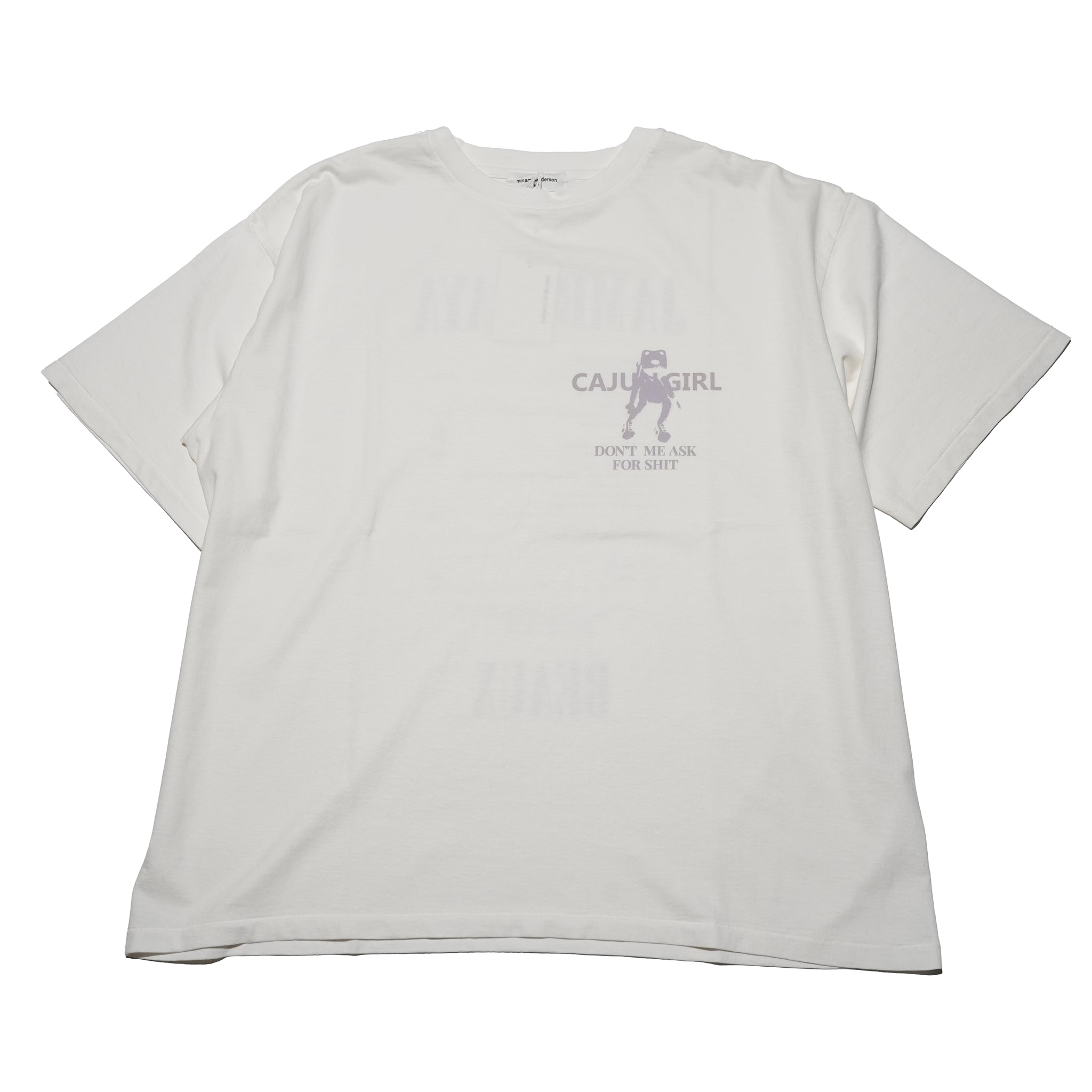 24#03-4010-0_WAB | CAJUN GlRL BAND-TEE "JAMBALAYA"-WHT_AB【MINAMI ANDERSON_ミナミアンダーソン】【ネコポス選択可能】