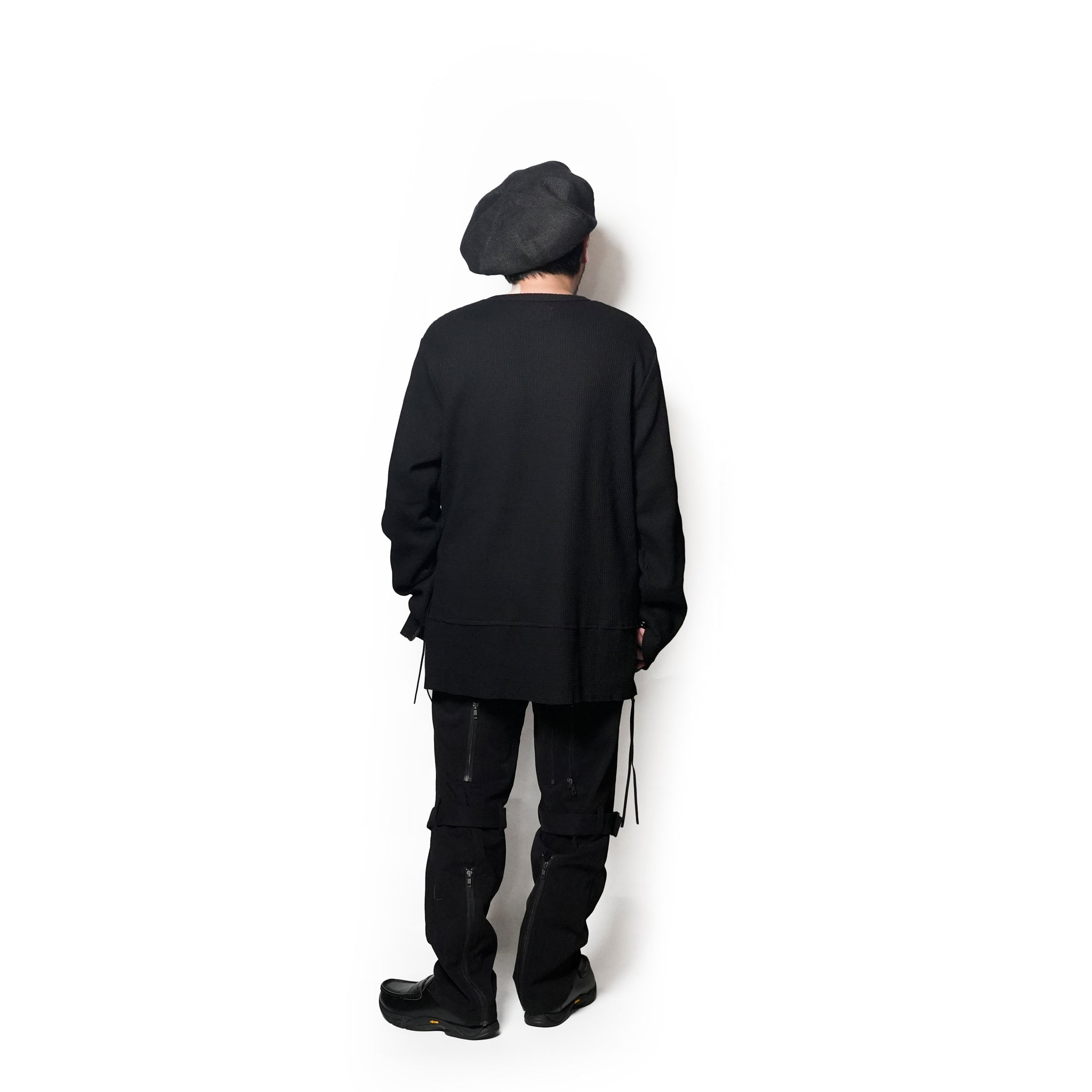 コットンボンテージパンツ | Color_Black | No_opizi254002_black【OPULENCE_オーピュレンス】