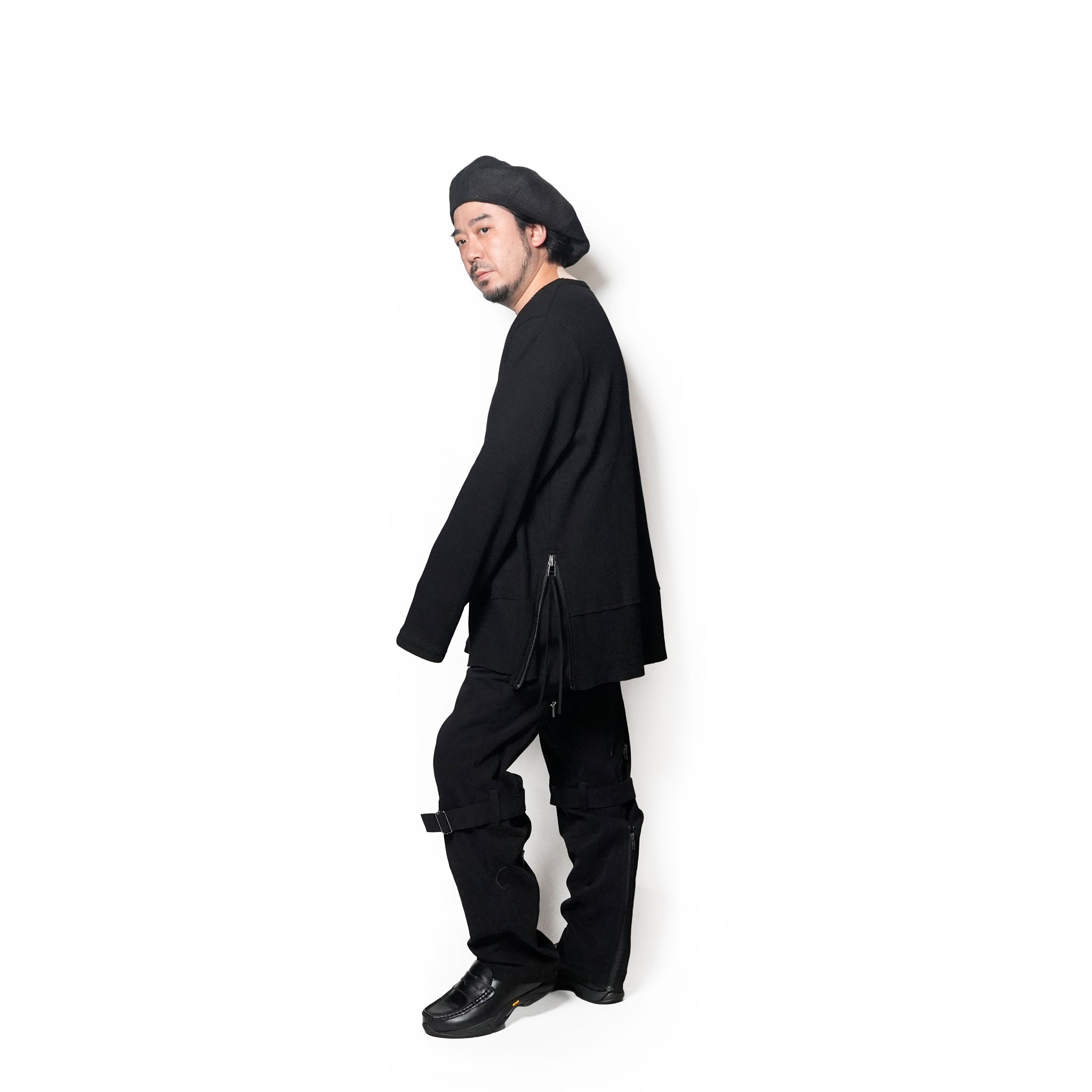 コットンボンテージパンツ | Color_Black | No_opizi254002_black【OPULENCE_オーピュレンス】