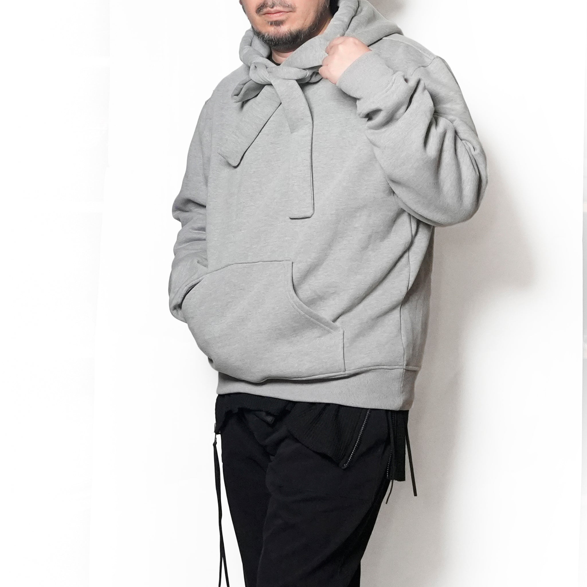 Demar Bow Hoodie | Color_Gray | No_32SM02TOM018GRY_GRAY【SISTER JANE_シスタージェーン】
