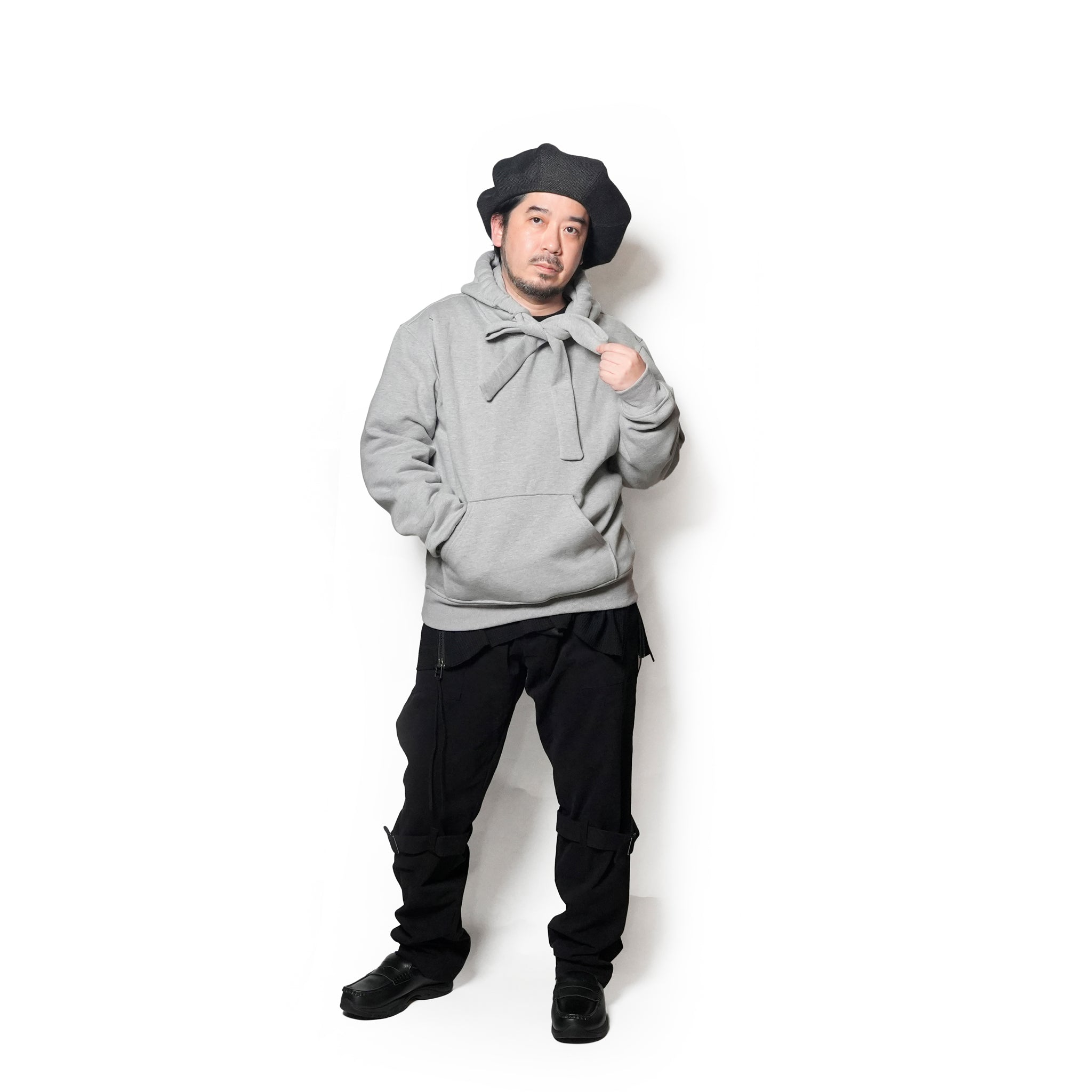 Demar Bow Hoodie | Color_Gray | No_32SM02TOM018GRY_GRAY【SISTER JANE_シスタージェーン】