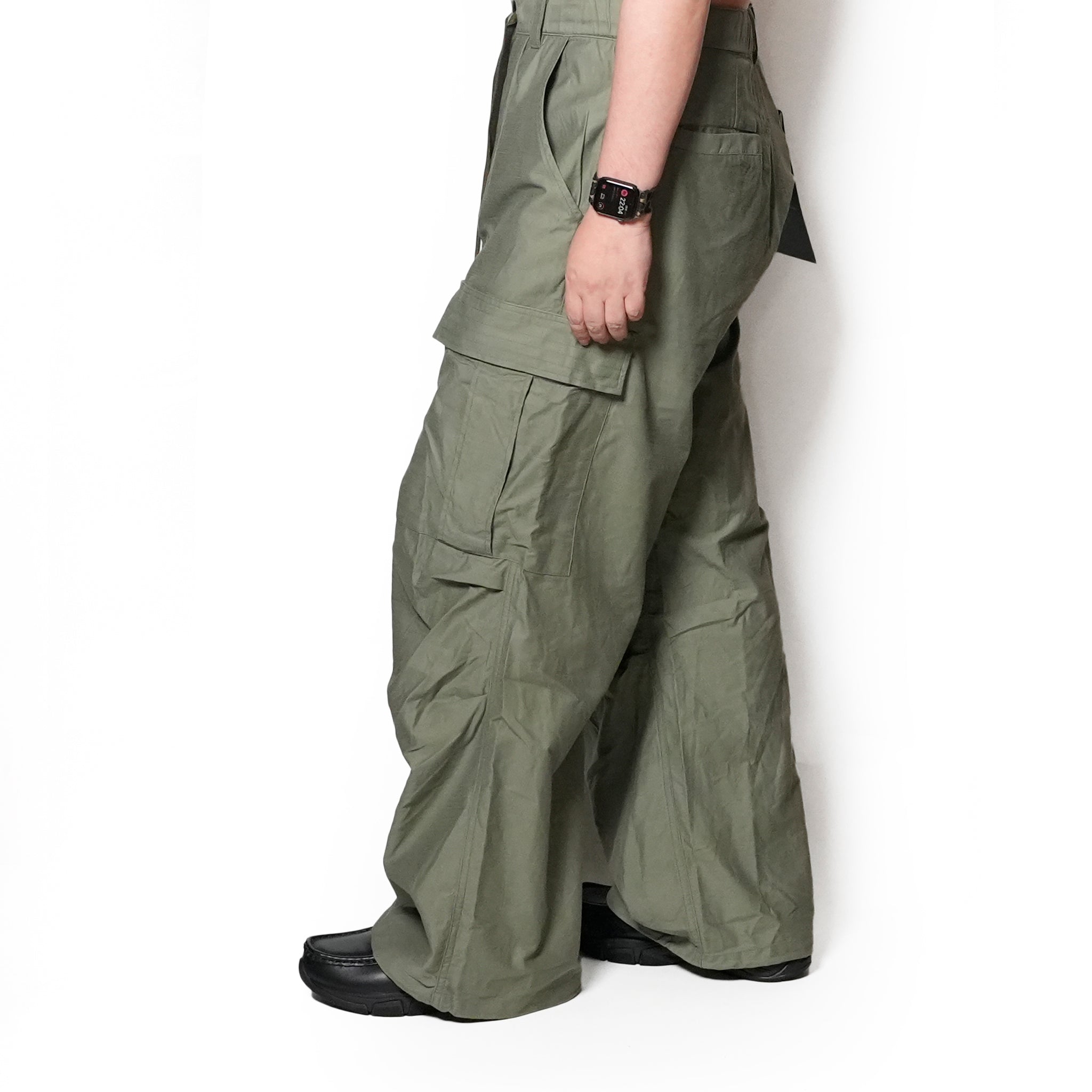 TANKER WIDE CARGO PANTS | Color:Khaki【VIRGOwearworks_ヴァルゴウェアワークス】VG-PT-448_Khaki