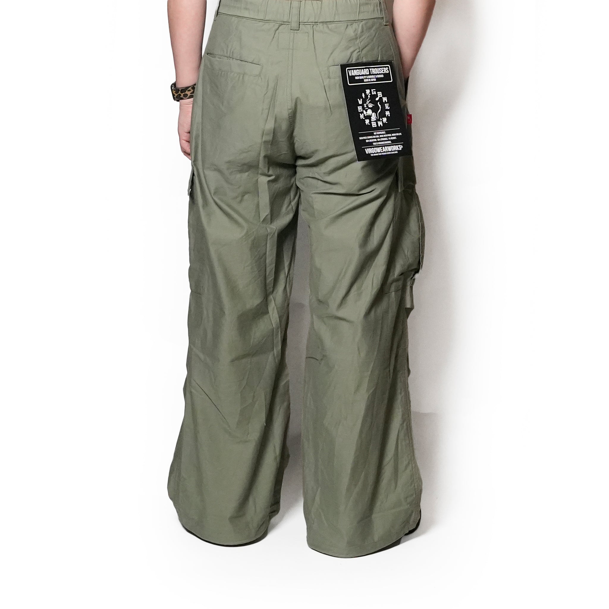 TANKER WIDE CARGO PANTS | Color:Khaki【VIRGOwearworks_ヴァルゴウェアワークス】VG-PT-448_Khaki