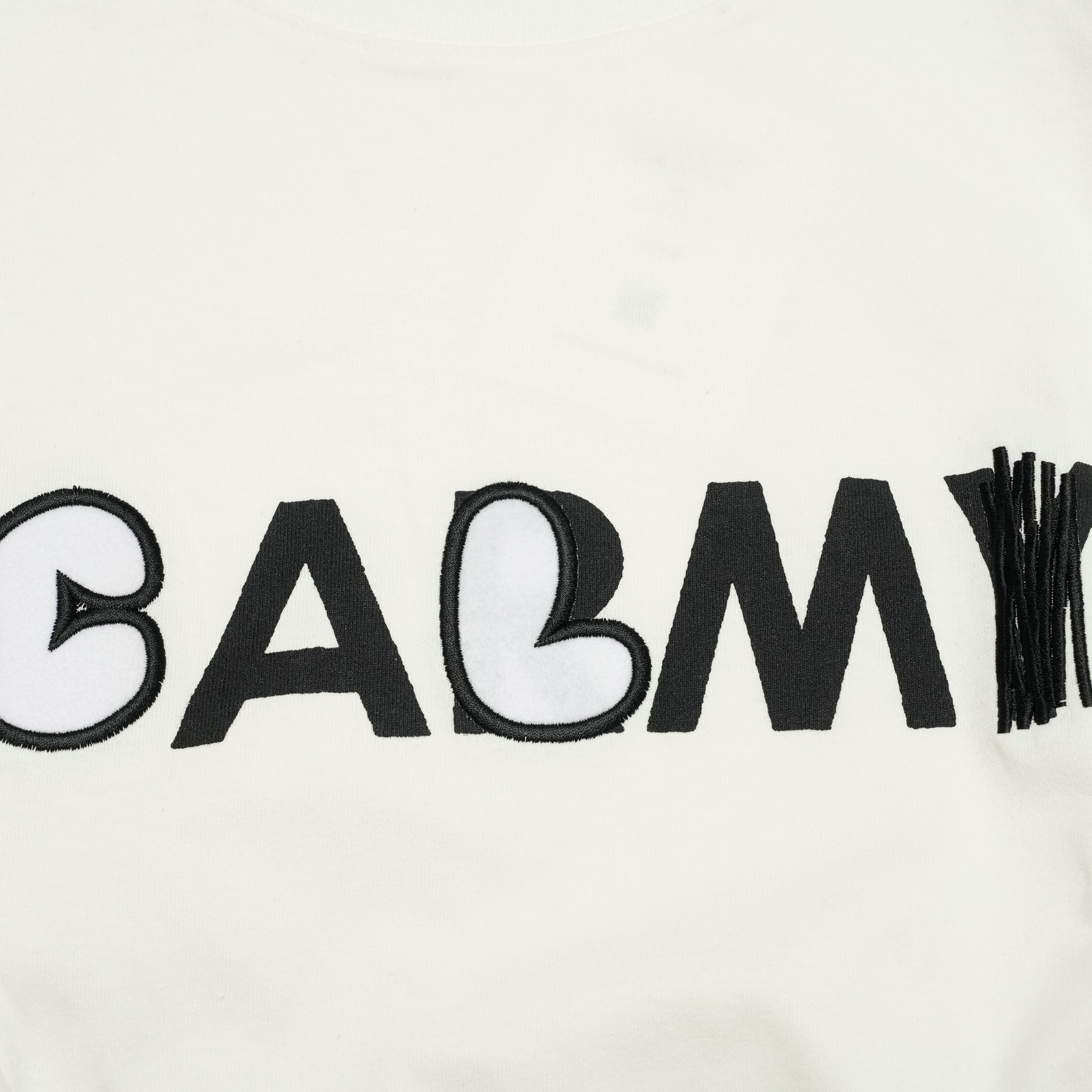 BSD25SS-21A_White | CALM Flare Tee | Color:White【BEDSIDEDRAMA_ベッドサイドドラマ】【archive】