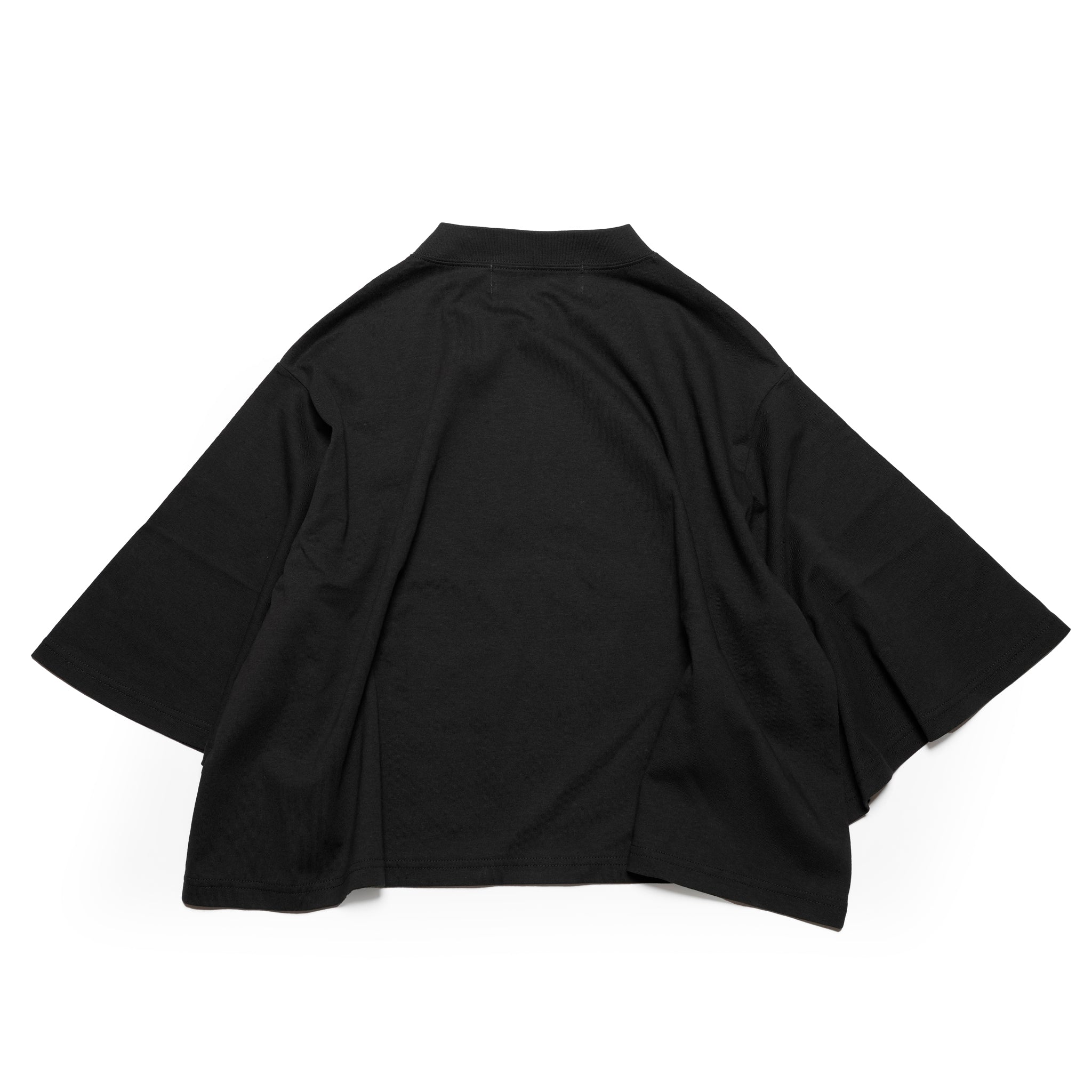 BSD25SS-21B_Black | STRANGE Flare Tee | Color:Black【BEDSIDEDRAMA_ベッドサイドドラマ】【archive】
