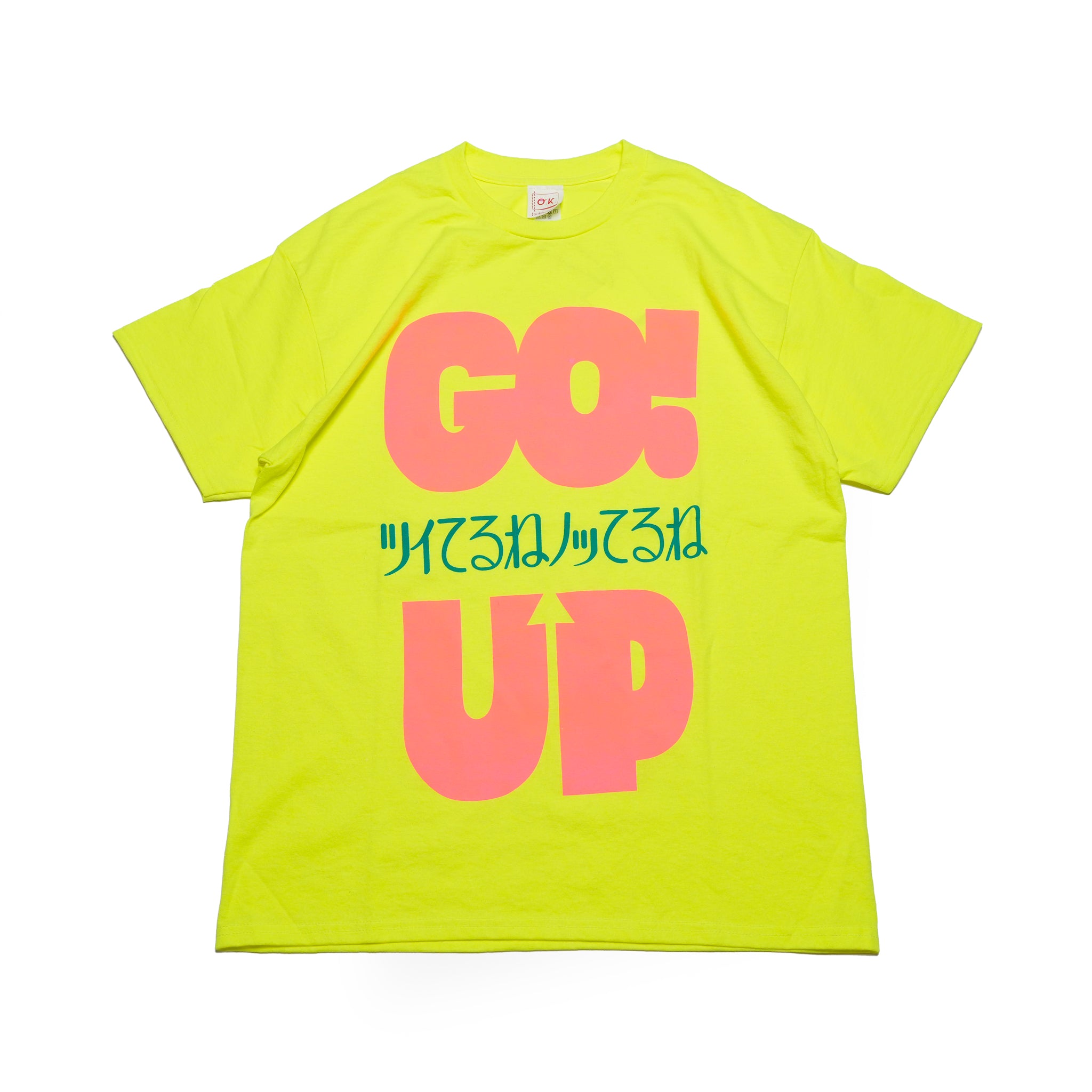 OK-prt-029 | Go Up Tee | Color:Gray/N Yellow【OK_オーケー】【ネコポス選択可能】【archive】