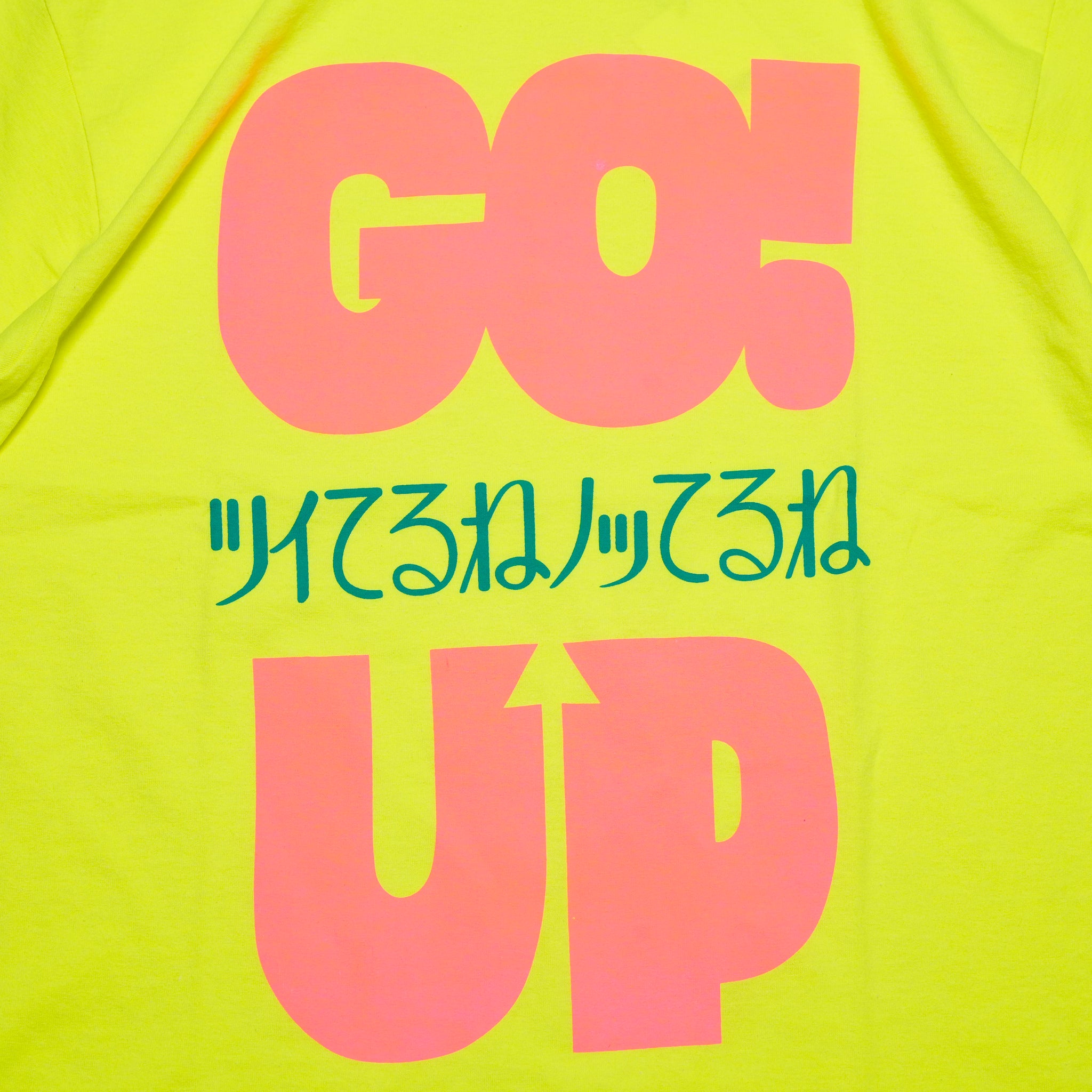 OK-prt-029 | Go Up Tee | Color:Gray/N Yellow【OK_オーケー】【ネコポス選択可能】【archive】