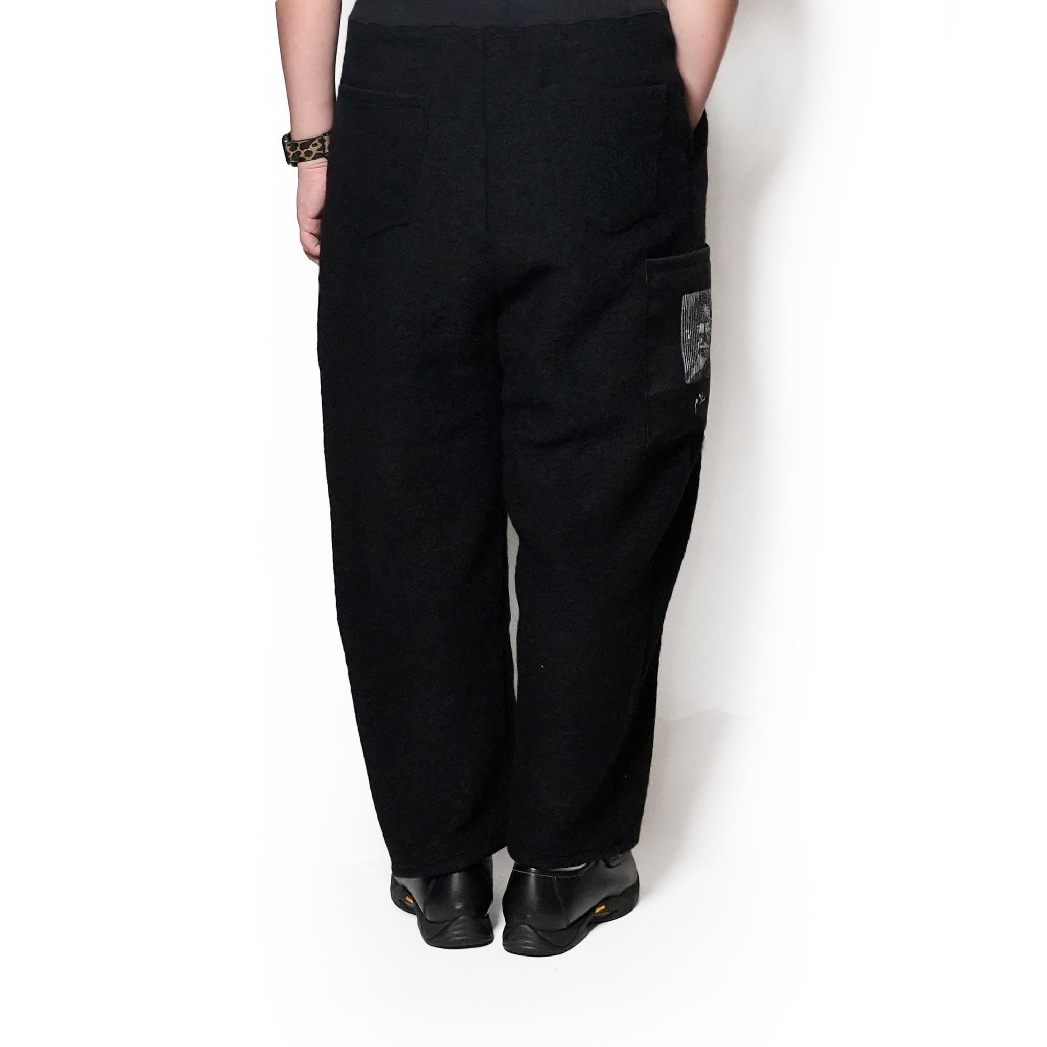 FLAGMENTS MIX DAYOFF PANT | Color_Black | No_sf25aw-18_black【STOF_ストフ】