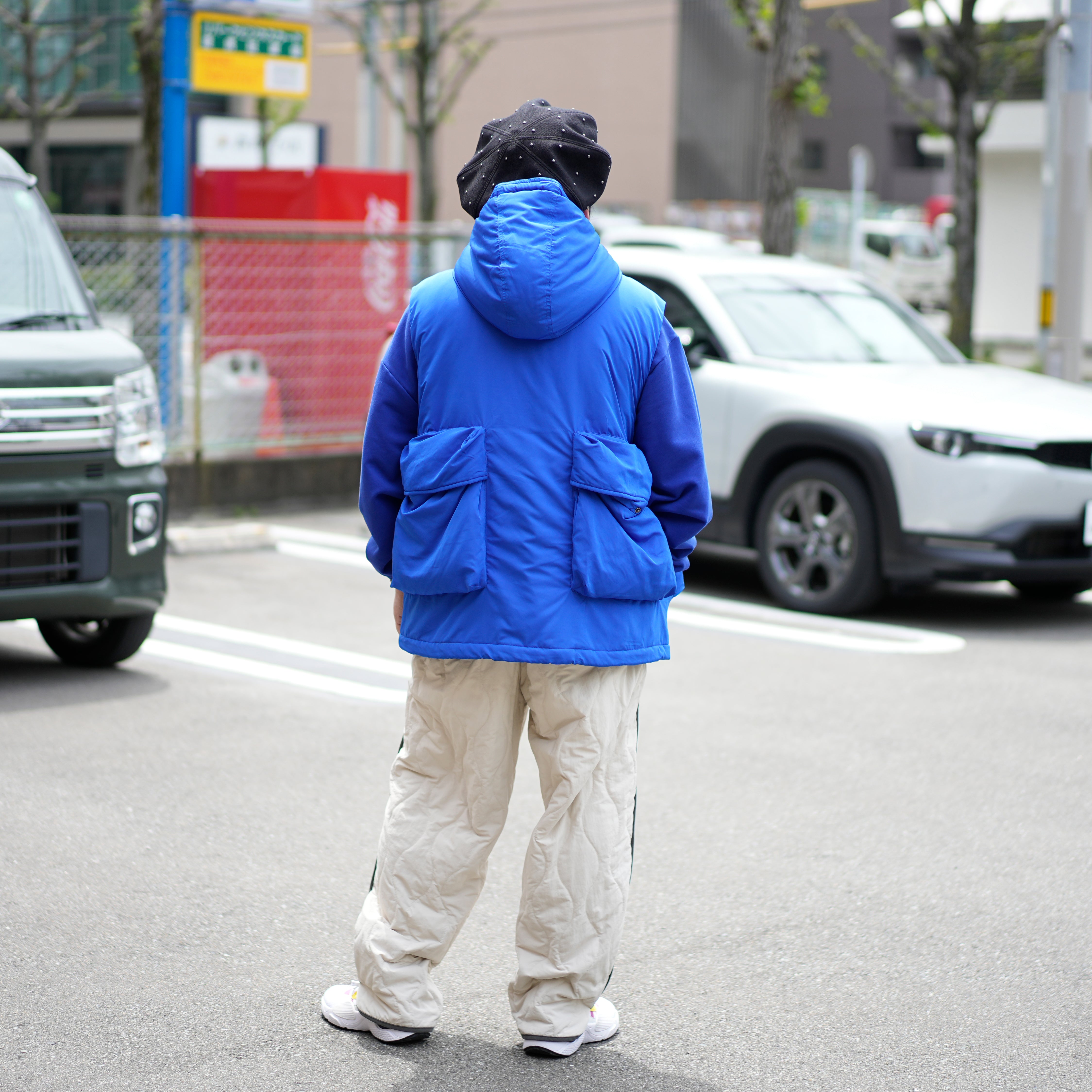 HYATT PUFF VEST – Blue | KELEN MEN