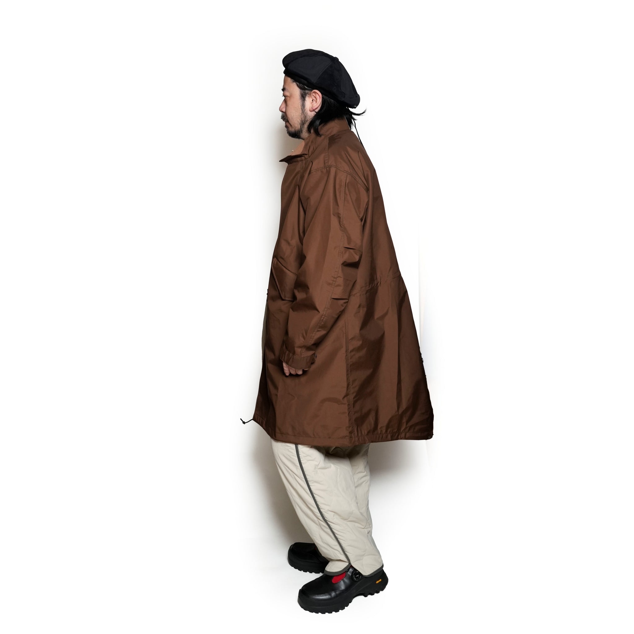PH24FW-006_Brown/Beige | P.H. M. MOD’S COAT | Color:Brown/Beige【POWDERHORN MOUNTAINEERING_パウダーホーンマウンテニアリング】
