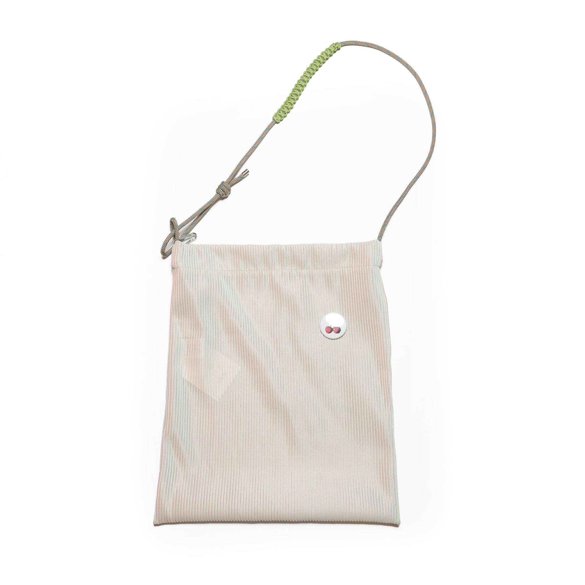 BSD25SS-24_White | Trance Tote Bag | Color:White【BEDSIDEDRAMA_ベッドサイドドラマ】