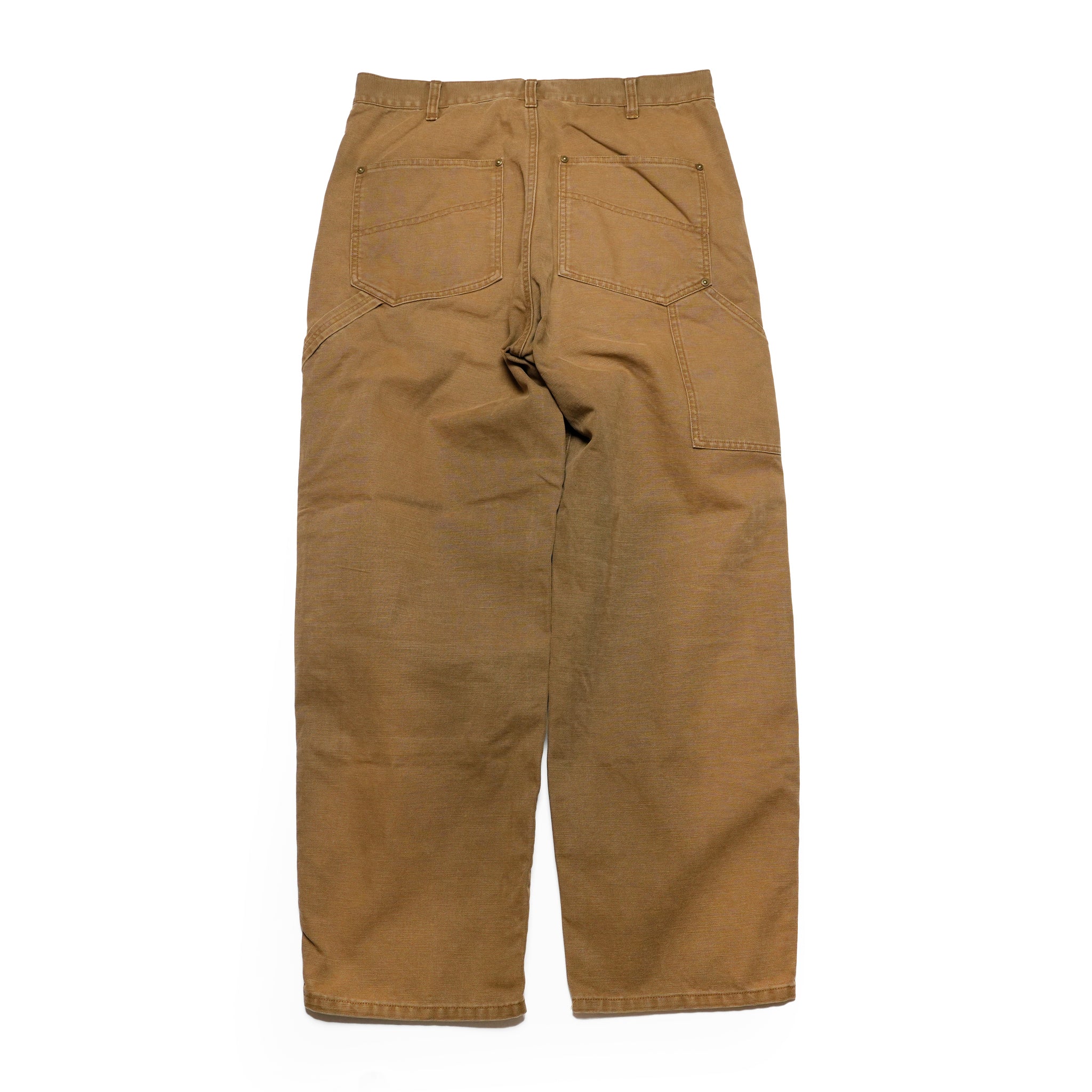 AD00271_Brown | Double Knee Duck Pants | Color:Brown【ADAN_エーディーエーエヌ】