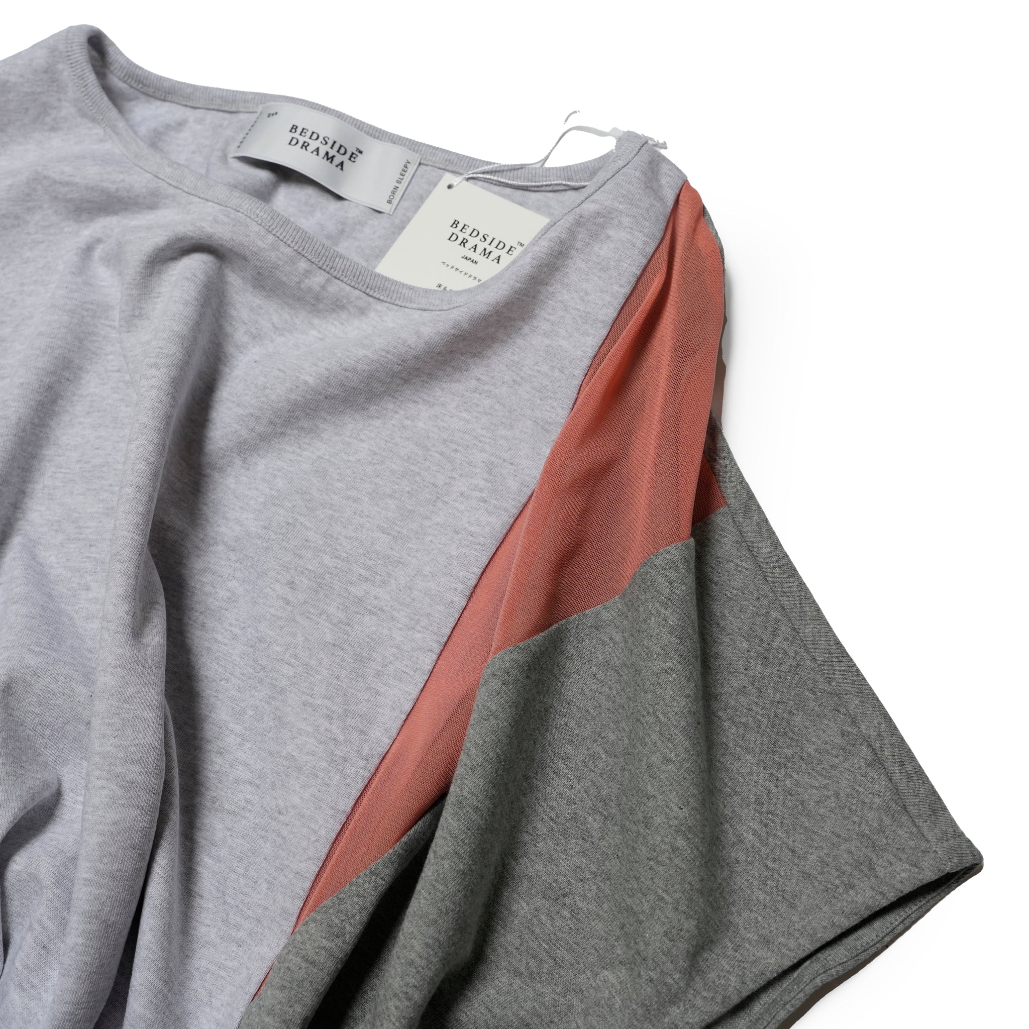 BSD25SS-20_Off White | Color Scheme Dress Tee | Color:Off White【BEDSIDEDRAMA_ベッドサイドドラマ】