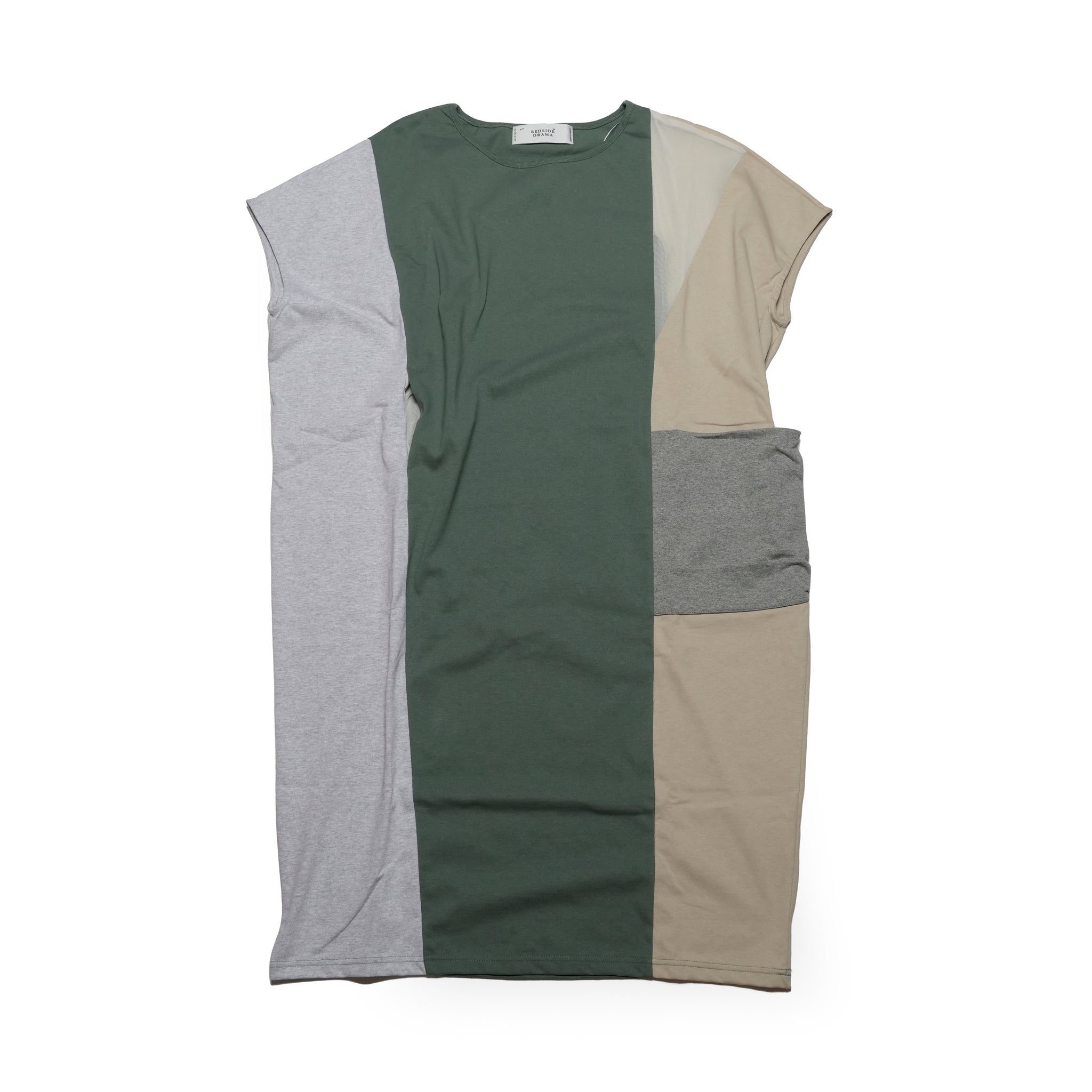 BSD25SS-20_Mint | Color Scheme Dress Tee | Color:Mint【BEDSIDEDRAMA_ベッドサイドドラマ】