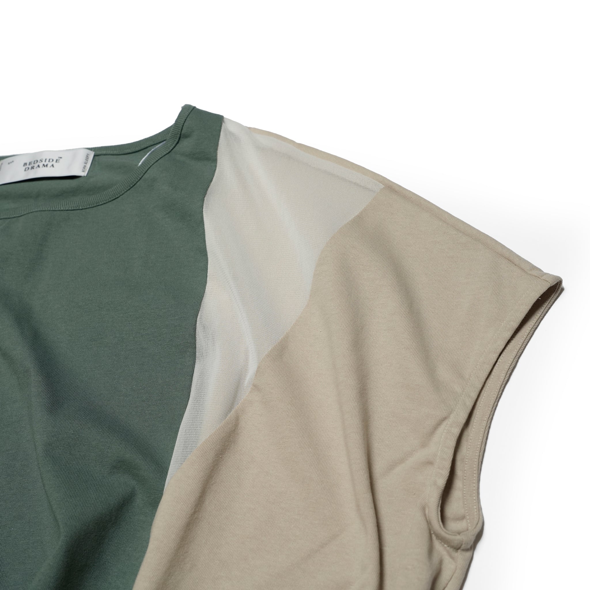 BSD25SS-20_Mint | Color Scheme Dress Tee | Color:Mint【BEDSIDEDRAMA_ベッドサイドドラマ】