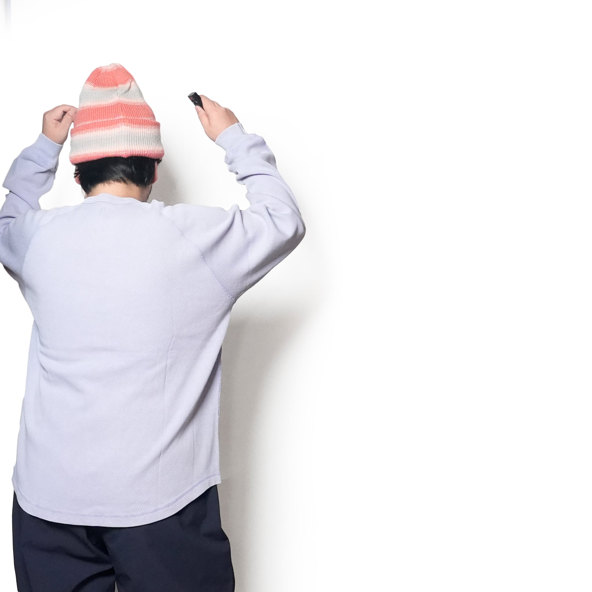 THERMAL CREWNECK | Color_Blue | No_gh5f009_blue【GUNG HO_ガンホー】