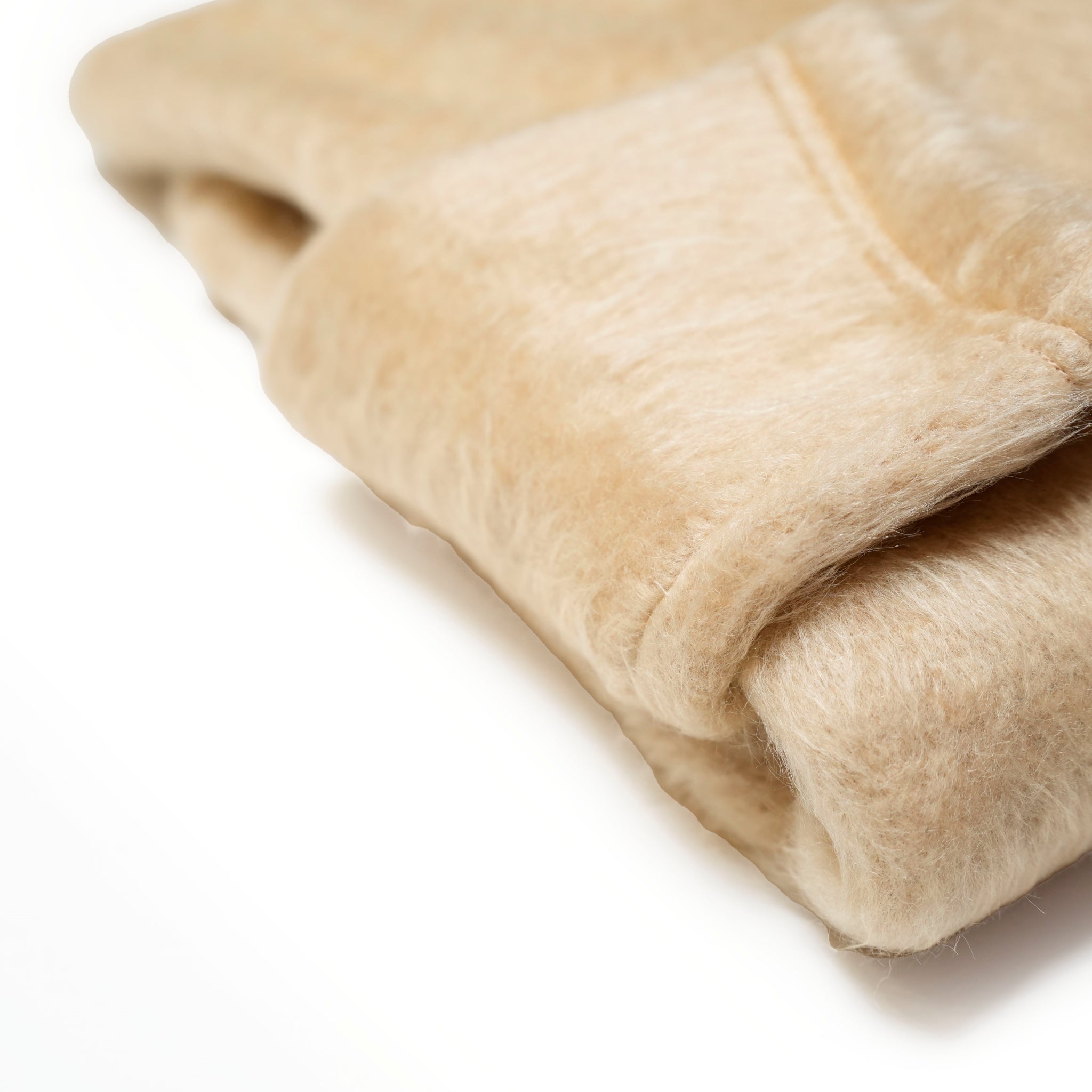 M32844-1_Ochre | Shaggy Long Sleeve Tee Made In Japan By MinamiShoten | Color:Ochre【MONITALY_モニタリー】