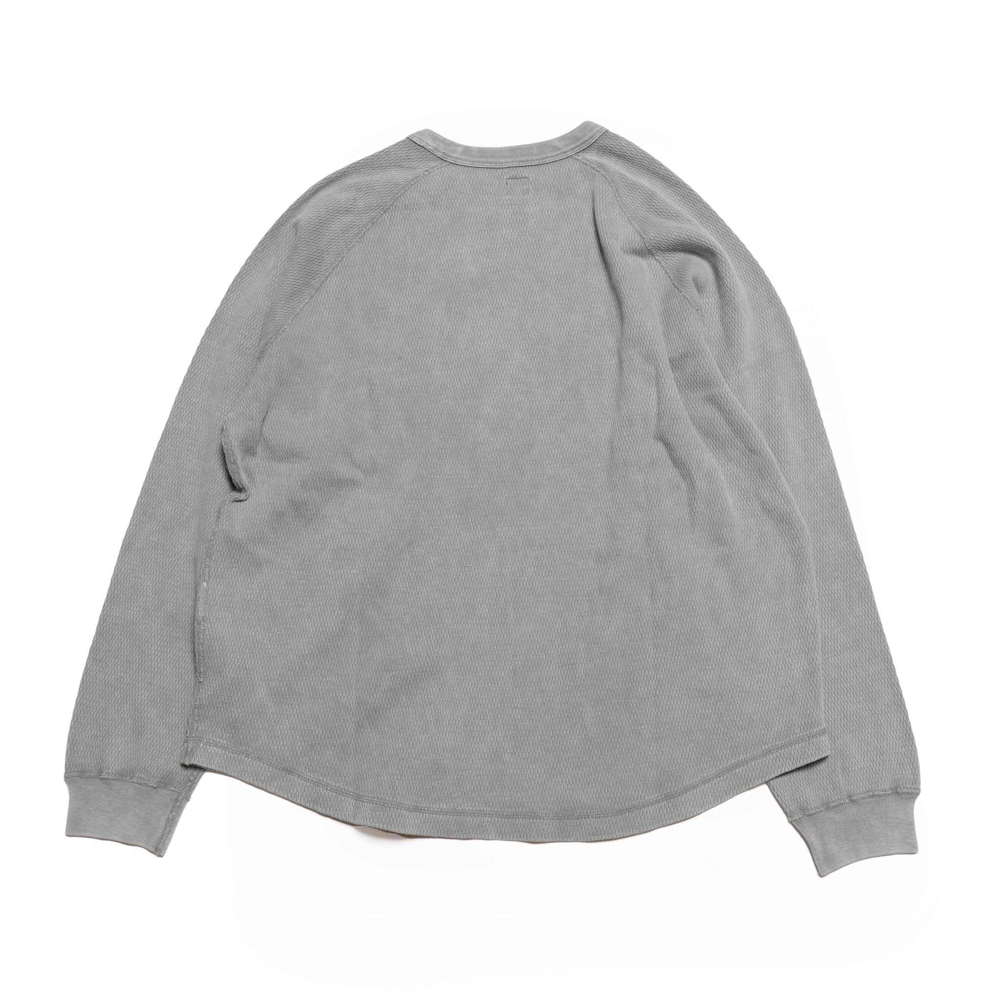 THERMAL CREWNECK | Color_Grey | No_gh5f009_grey【GUNG HO_ガンホー】