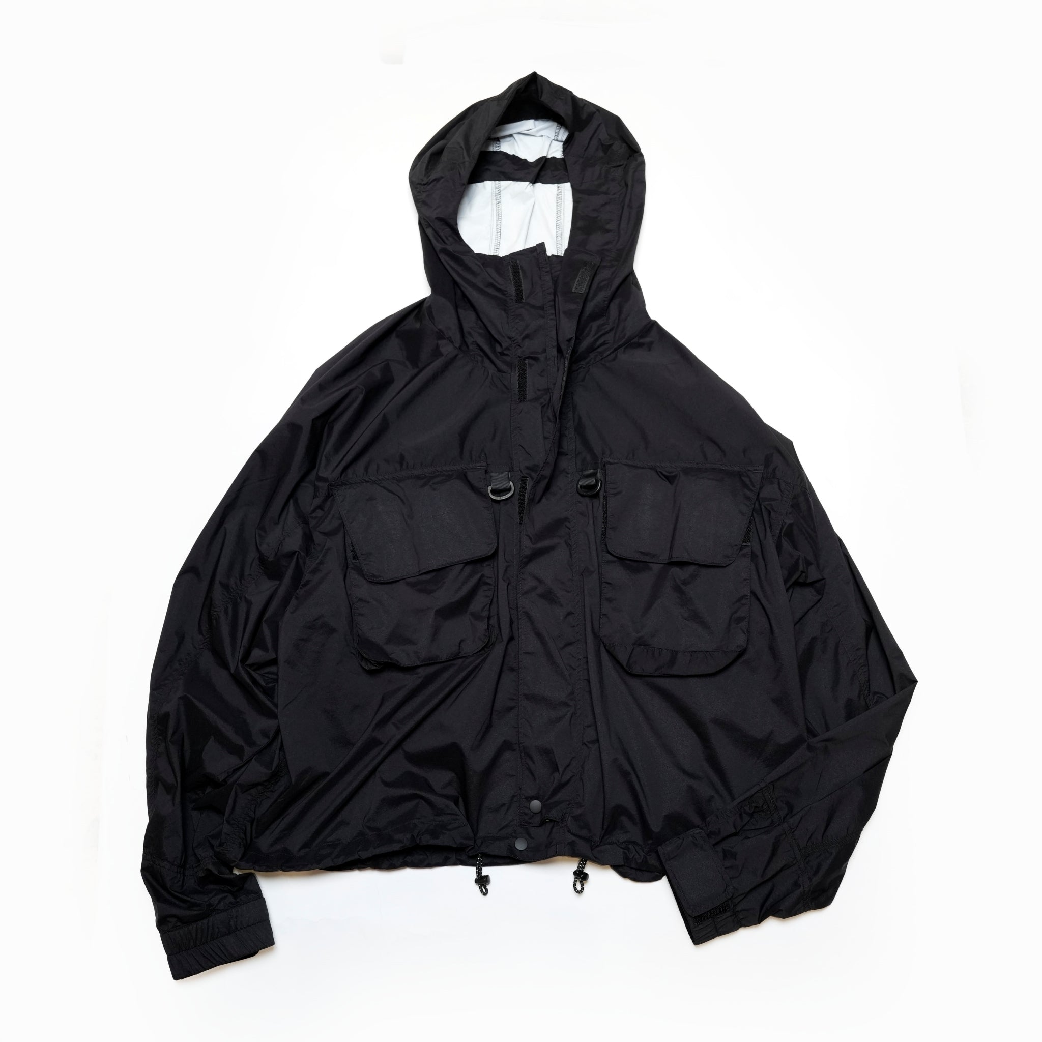 PH24FW-003_Black | P.H. M.FISHING JACKET | Color:Black【POWDERHORN MOUNTAINEERING_パウダーホーンマウンテニアリング】【archive】