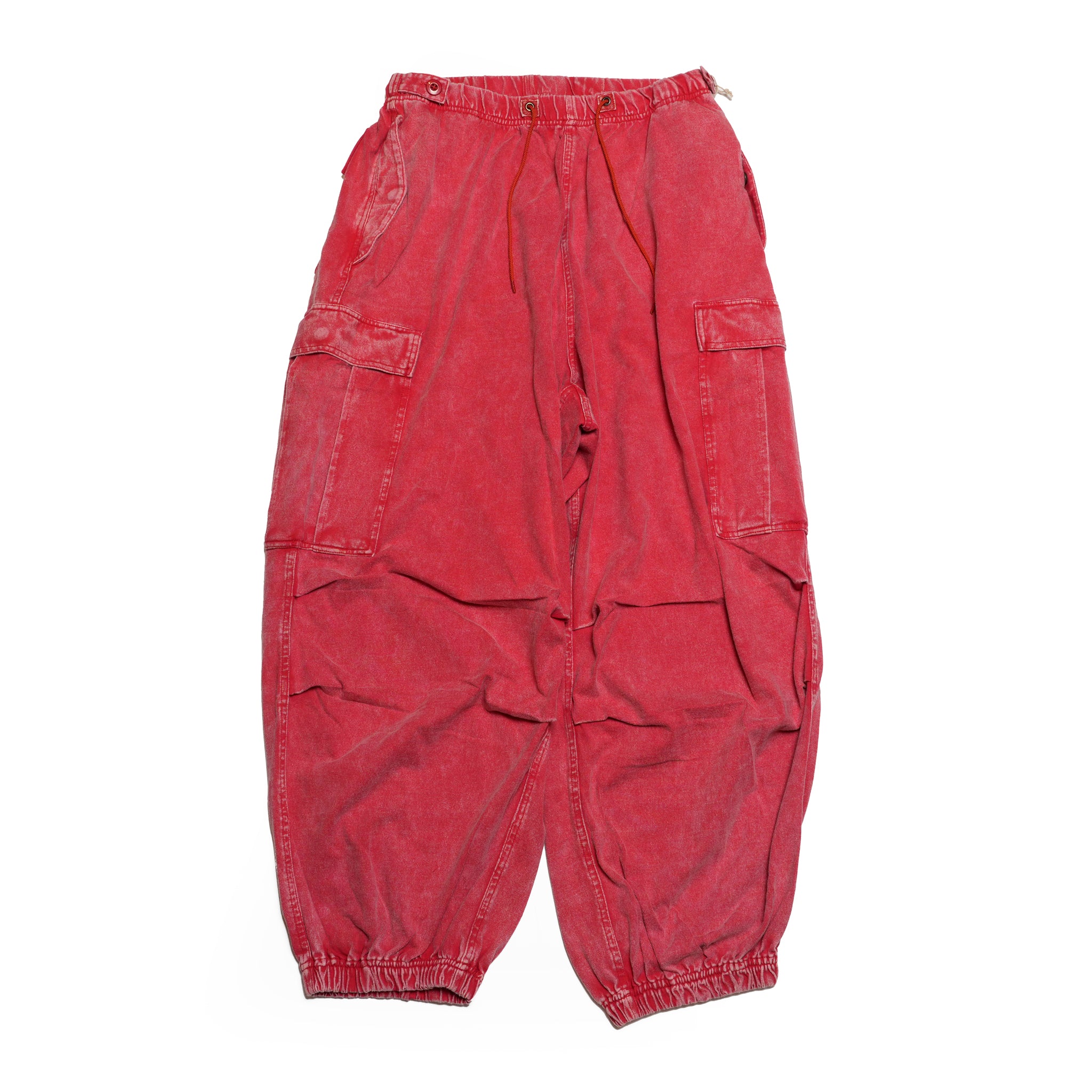 IMPRESTORE RANDY t-cloth V.D CZ-ImSt-292 | M-1951オーバーパンツを再構築したイージーカーゴ | Faded Red | 裾ゴム仕様