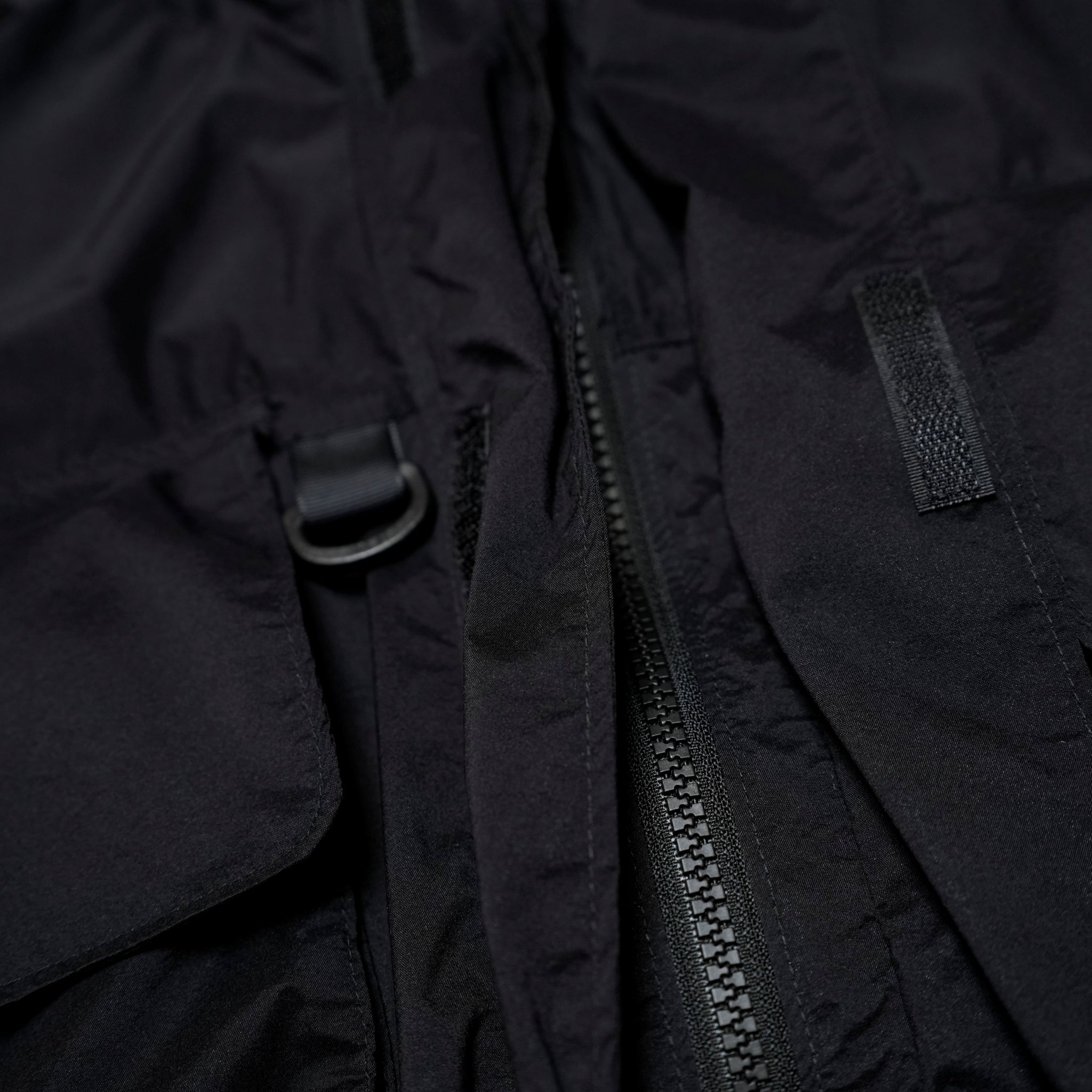 PH24FW-003_Black | P.H. M.FISHING JACKET | Color:Black【POWDERHORN MOUNTAINEERING_パウダーホーンマウンテニアリング】【archive】