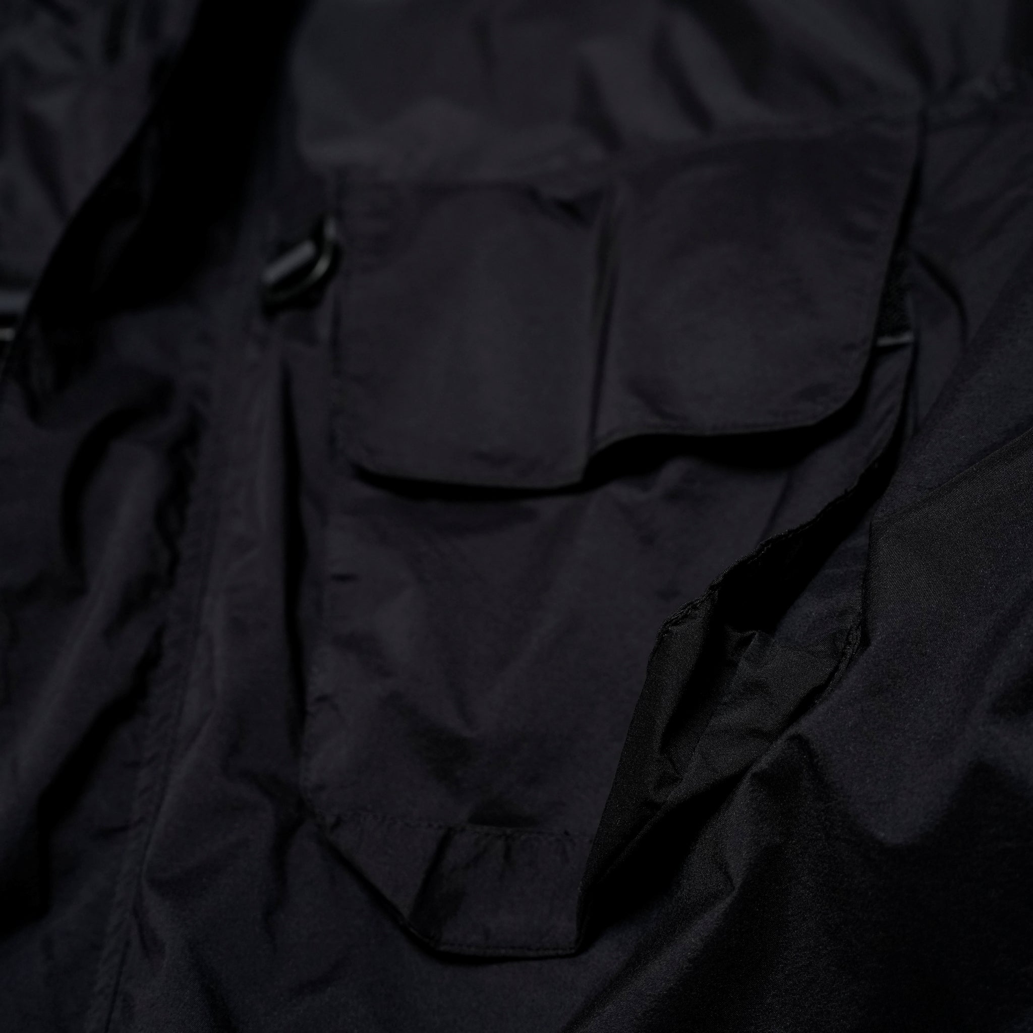 PH24FW-003_Black | P.H. M.FISHING JACKET | Color:Black【POWDERHORN MOUNTAINEERING_パウダーホーンマウンテニアリング】【archive】