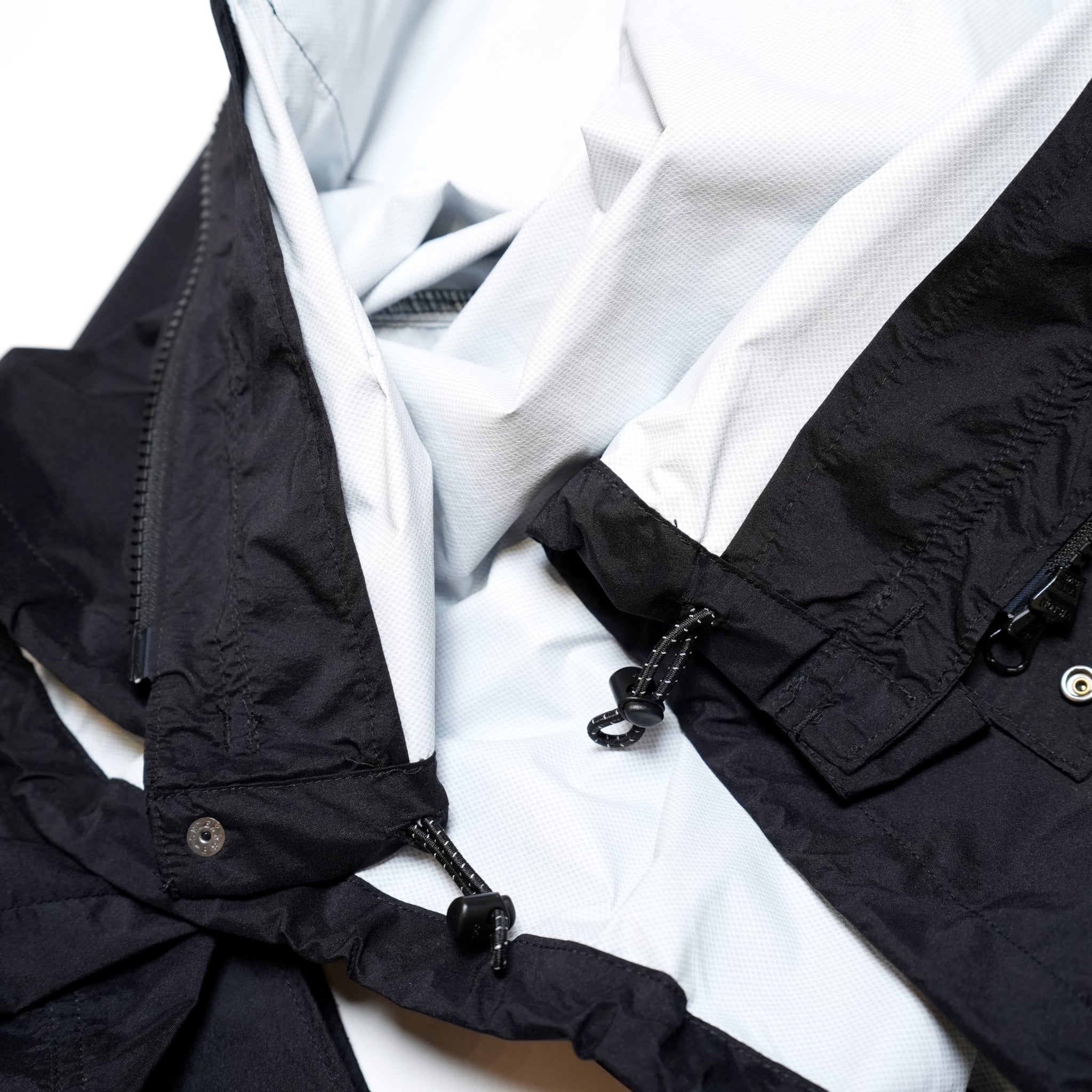 PH24FW-003_Black | P.H. M.FISHING JACKET | Color:Black【POWDERHORN MOUNTAINEERING_パウダーホーンマウンテニアリング】【archive】