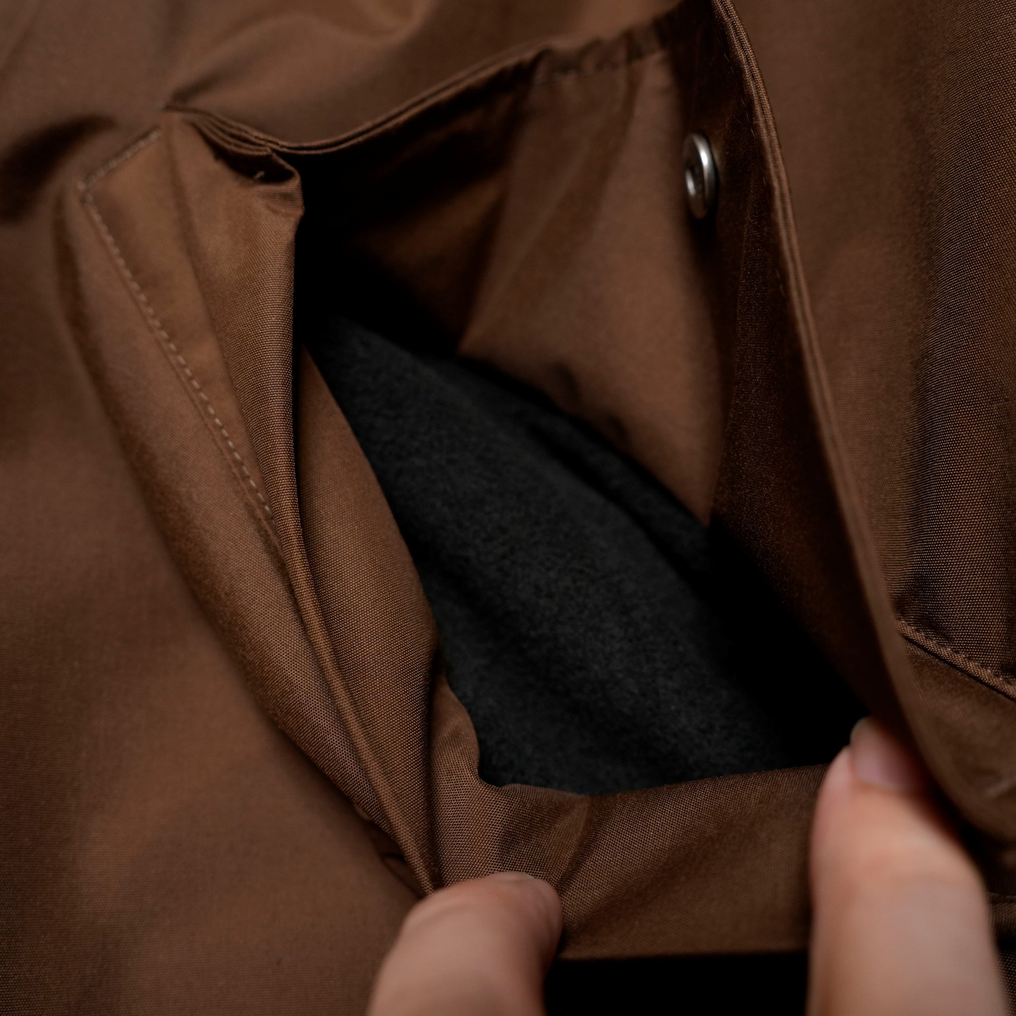 PH24FW-006_Brown/Beige | P.H. M. MOD’S COAT | Color:Brown/Beige【POWDERHORN MOUNTAINEERING_パウダーホーンマウンテニアリング】