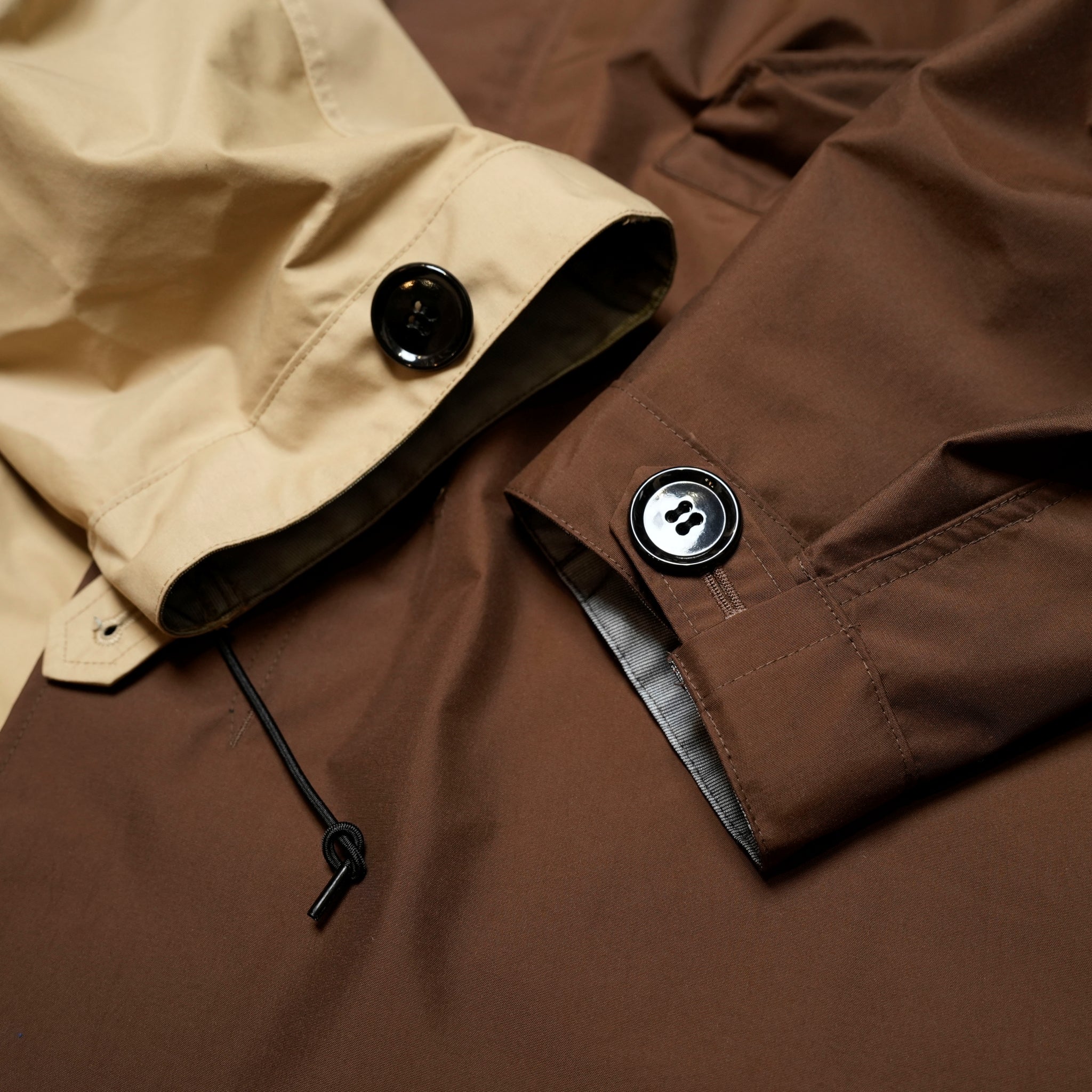PH24FW-006_Brown/Beige | P.H. M. MOD’S COAT | Color:Brown/Beige【POWDERHORN MOUNTAINEERING_パウダーホーンマウンテニアリング】