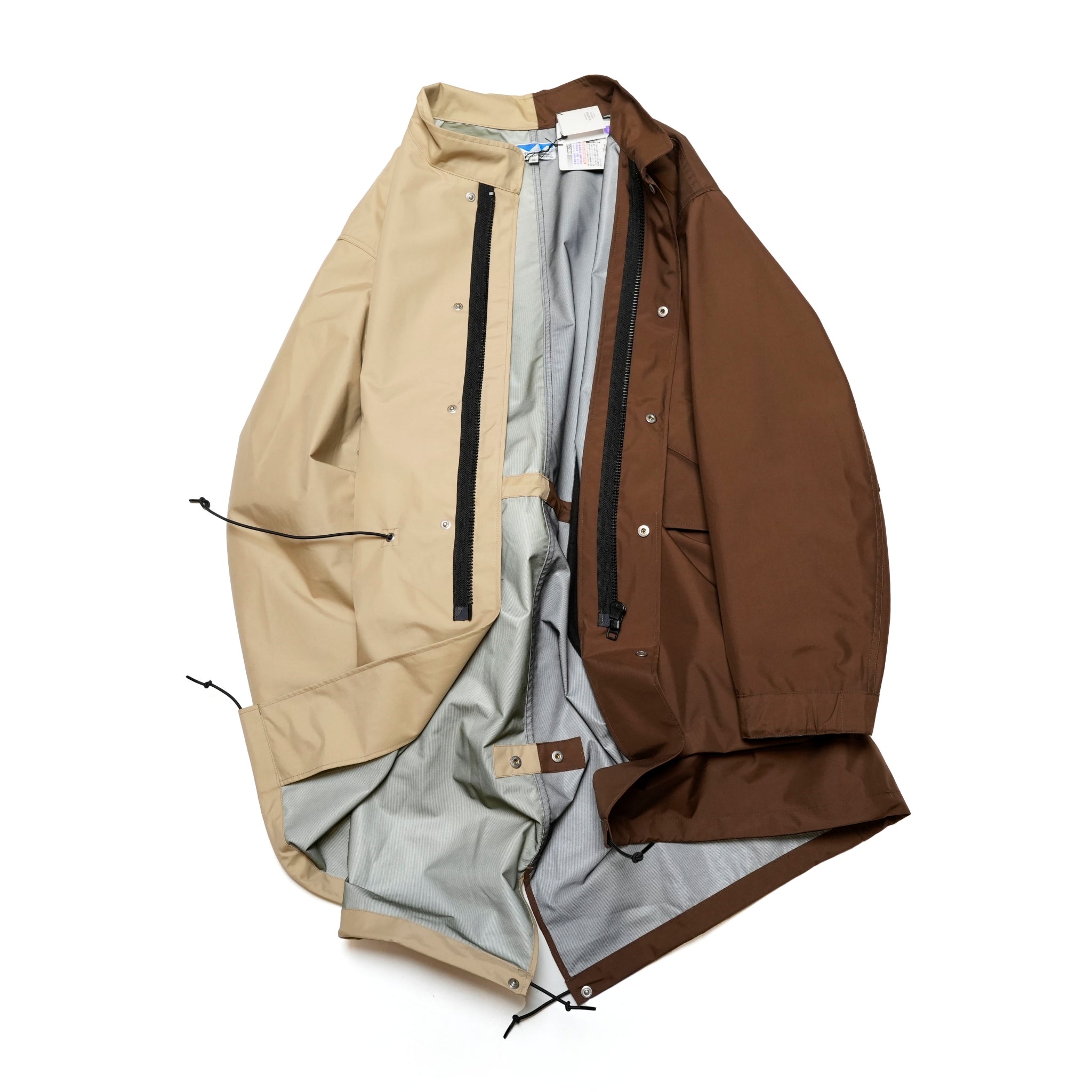 PH24FW-006_Brown/Beige | P.H. M. MOD’S COAT | Color:Brown/Beige【POWDERHORN MOUNTAINEERING_パウダーホーンマウンテニアリング】