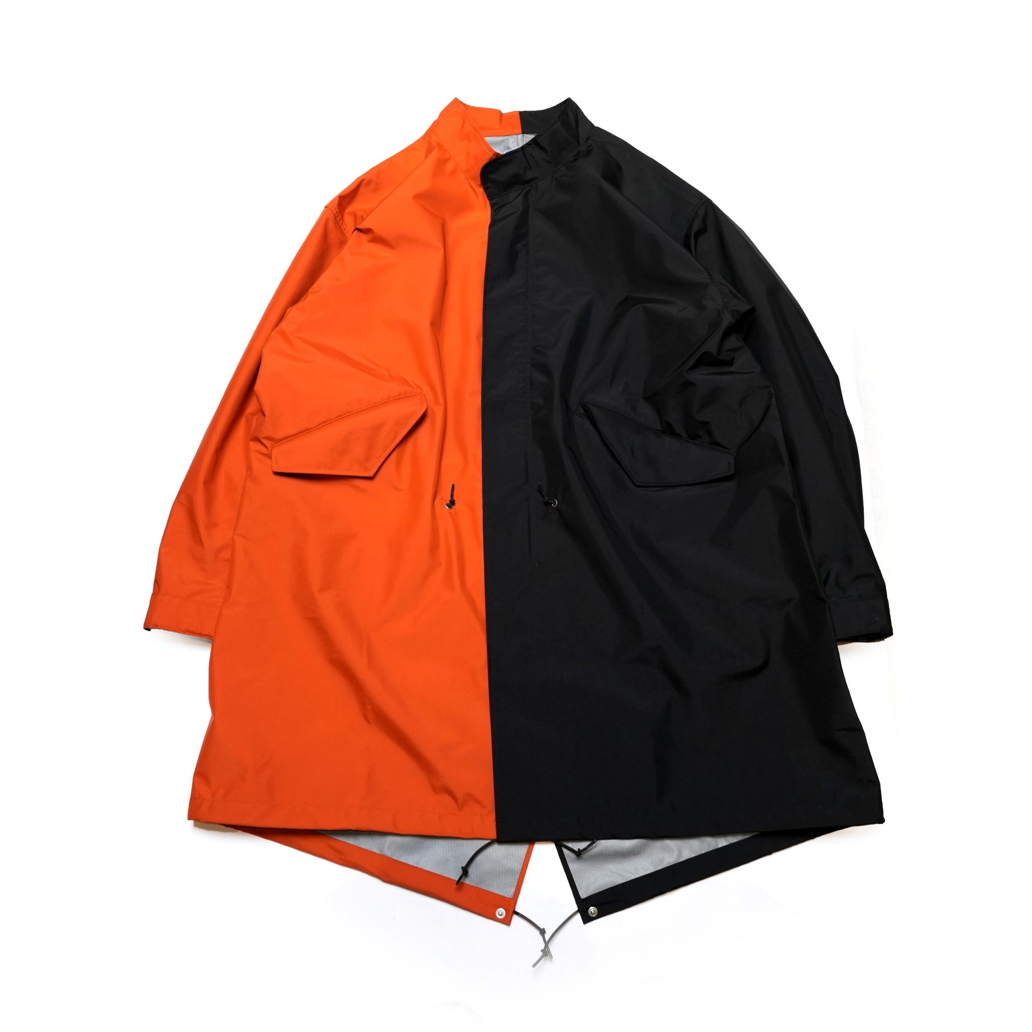 PH24FW-006_Black / Orange | P.H.M. MOD’S COAT – Black / Orange | POWDERHORN MOUNTAINEERING