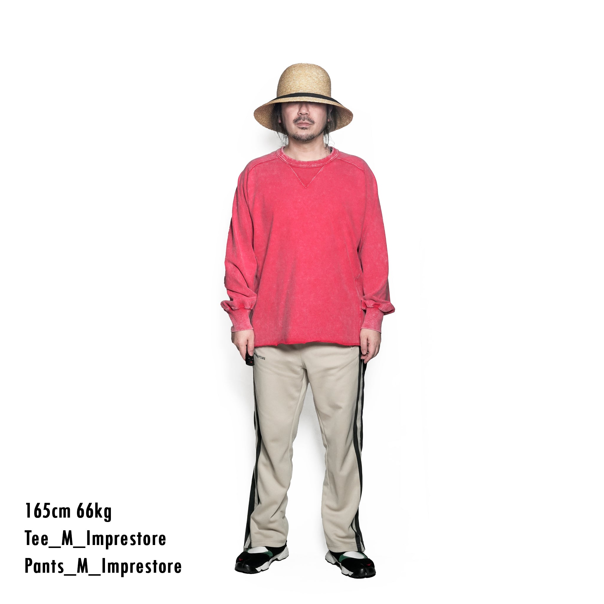 CZ-ImSt-322_Faded Red | Harold t-cloth V.D | Color:Faded Red【IMPRESTORE_インプレストア】【archive】
