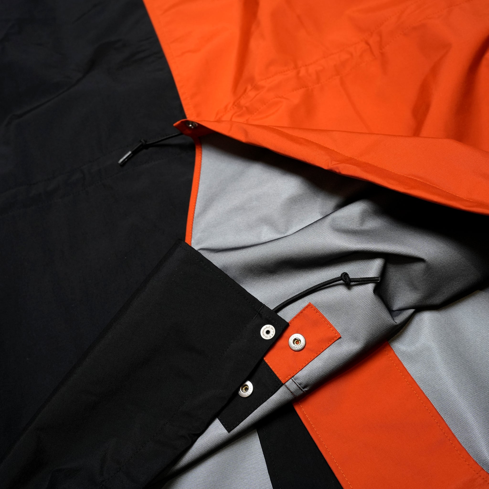 PH24FW-006_Black / Orange | P.H.M. MOD’S COAT – Black / Orange | POWDERHORN MOUNTAINEERING