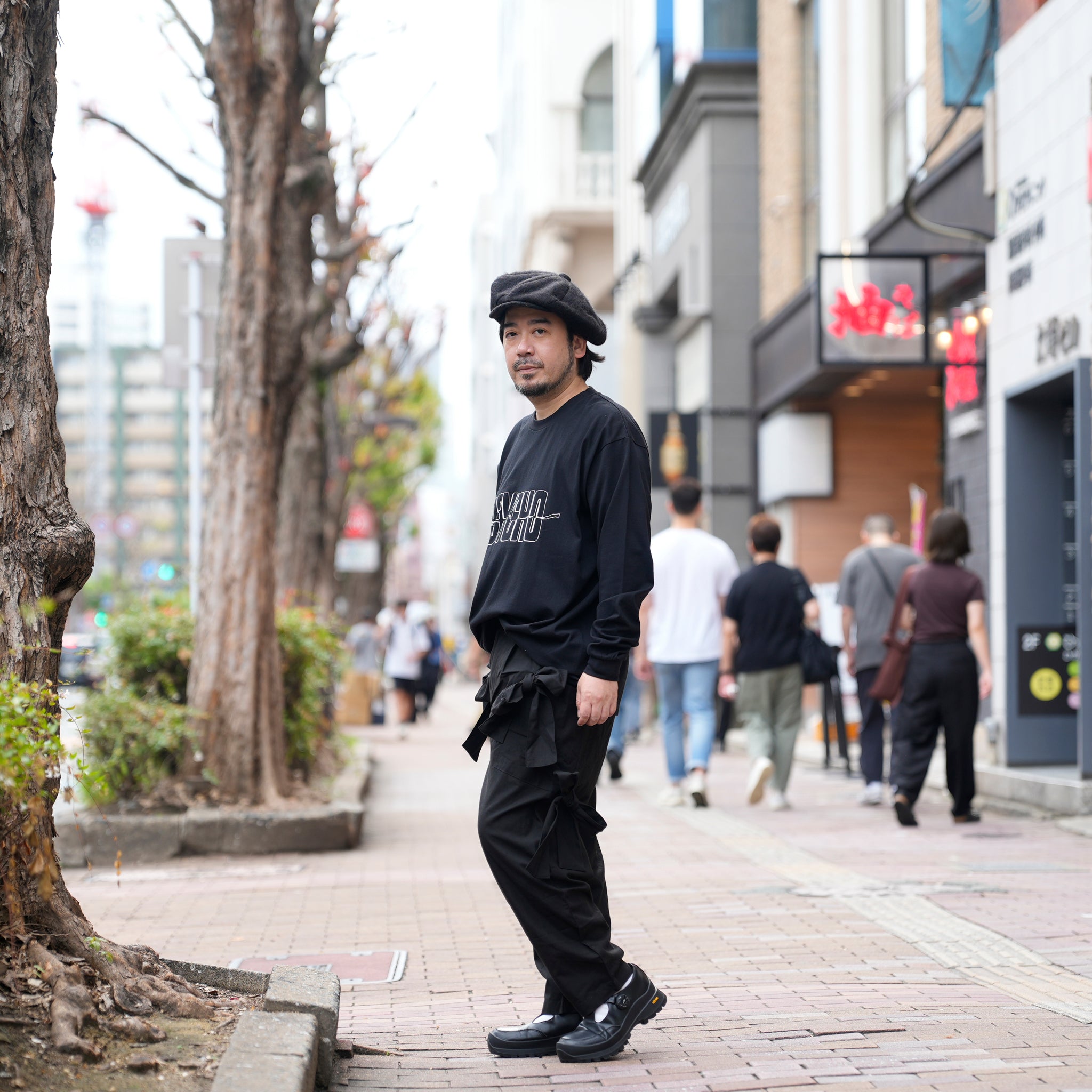 Demar Bow Trousers | Color_Black | No_32SM02TRM077BLK_BLACK【SISTER JANE_シスタージェーン】