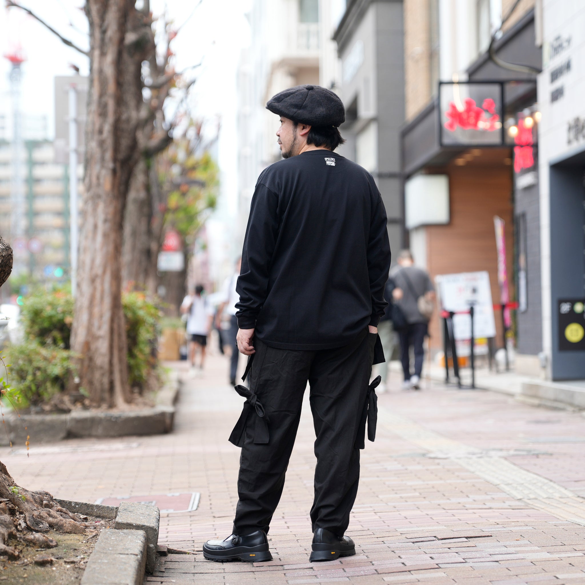 Demar Bow Trousers | Color_Black | No_32SM02TRM077BLK_BLACK【SISTER JANE_シスタージェーン】