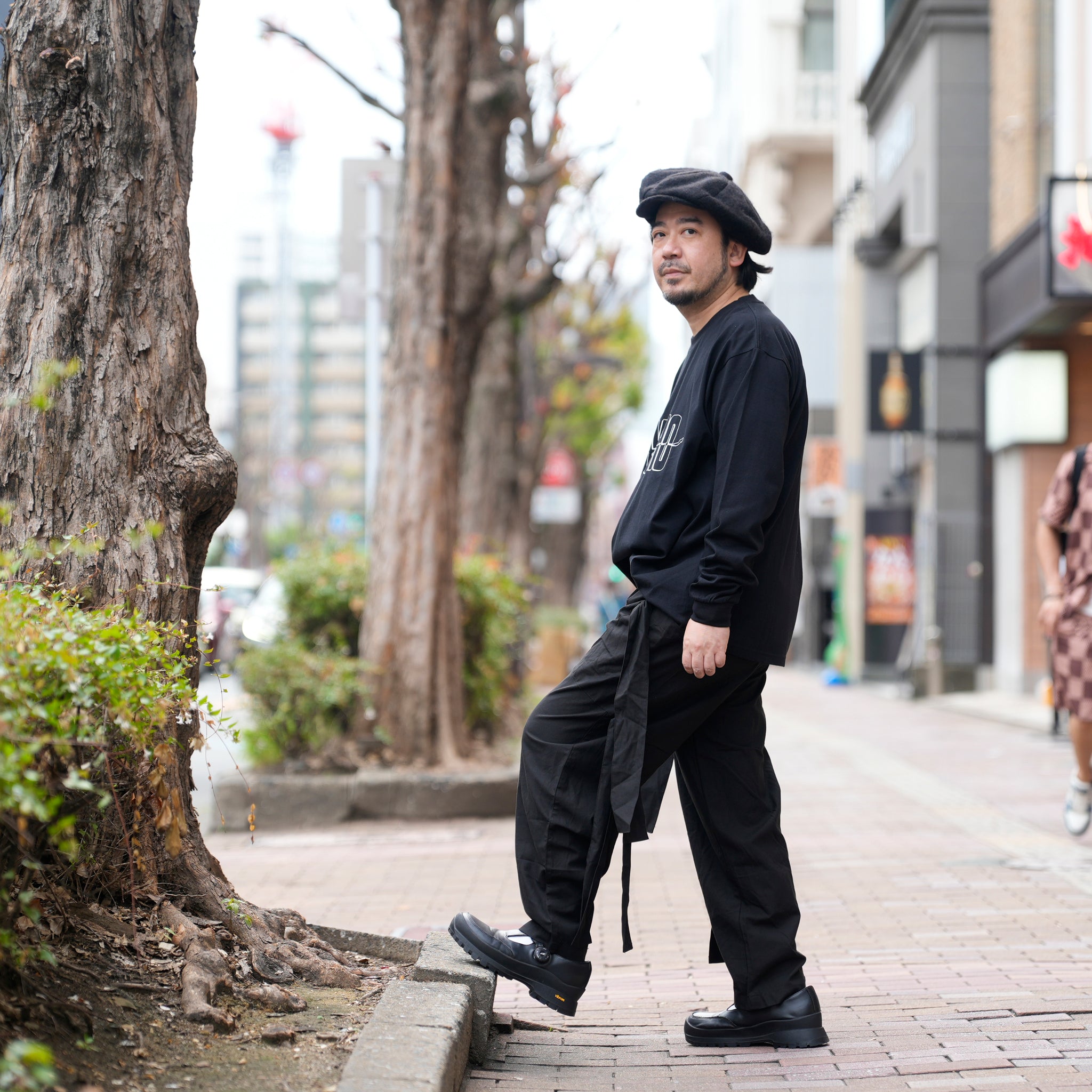 Demar Bow Trousers | Color_Black | No_32SM02TRM077BLK_BLACK【SISTER JANE_シスタージェーン】