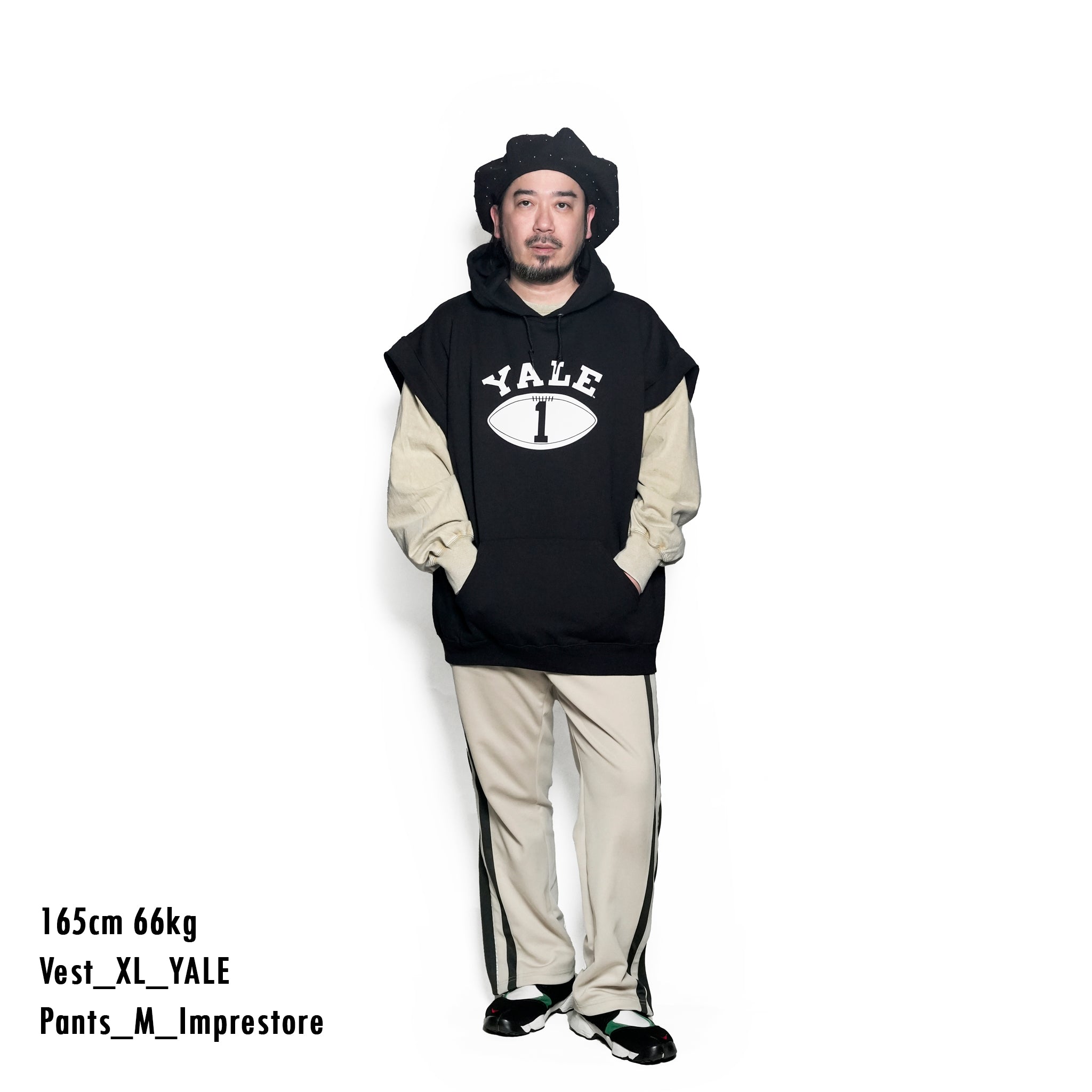 cb25s006_Black | YALE ss sweat hoodie | Color:Black【THE BOOK STORE】