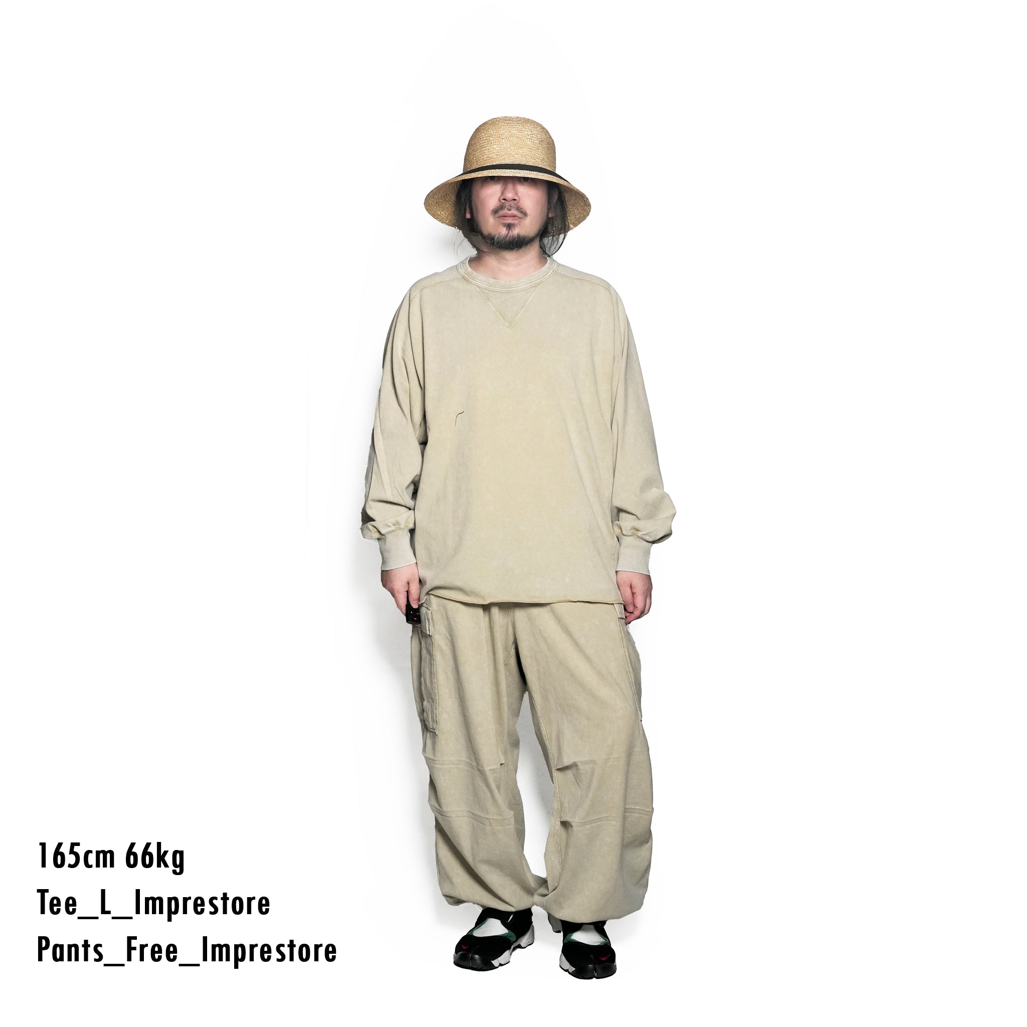 CZ-ImSt-322_Faded Ivory | Harold t-cloth V.D | Color:Faded Ivory【IMPRESTORE_インプレストア】