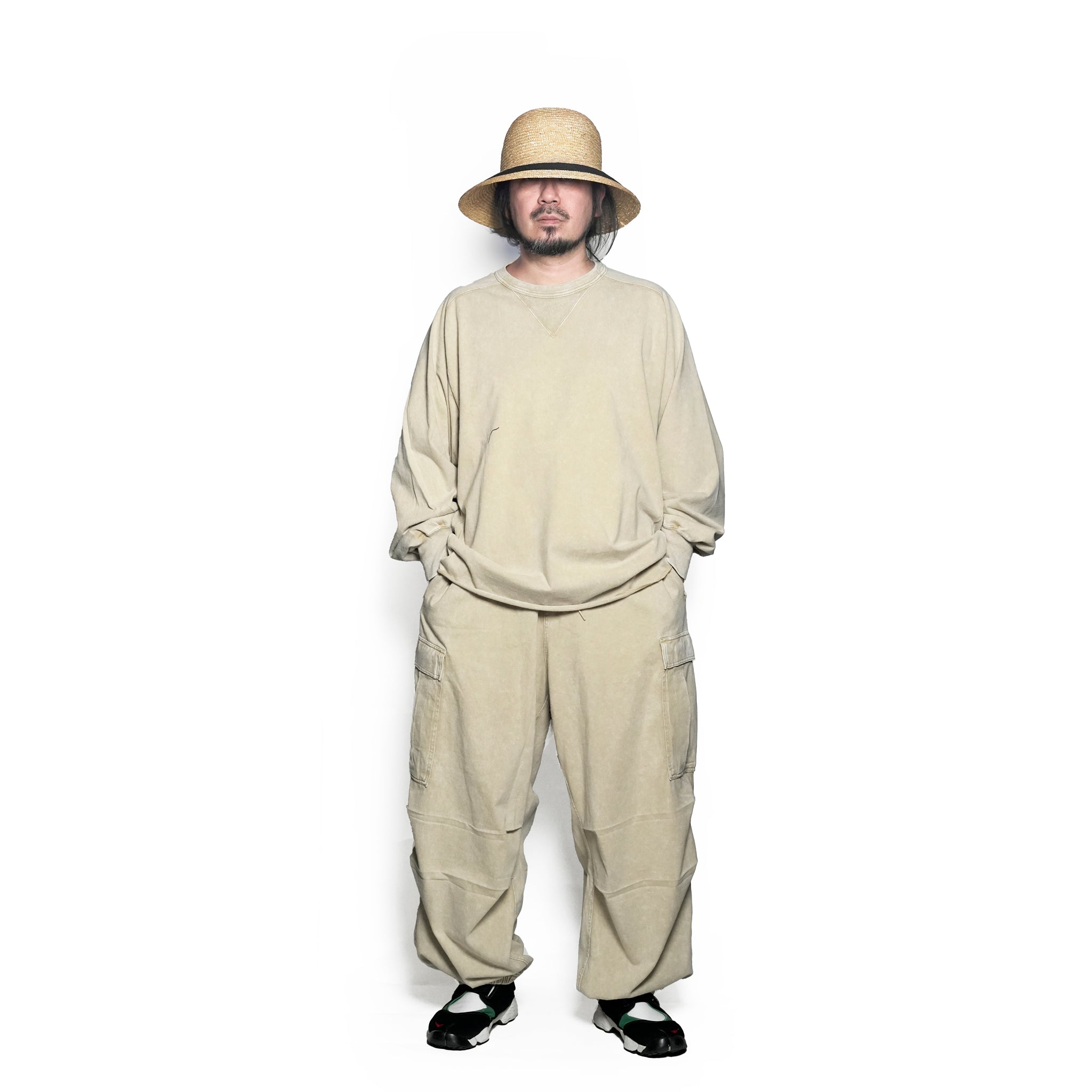CZ-ImSt-292_Faded Ivory | RANDY t-cloth V.D | Color:Faded Ivory【IMPRESTORE_インプレストア】【archive】