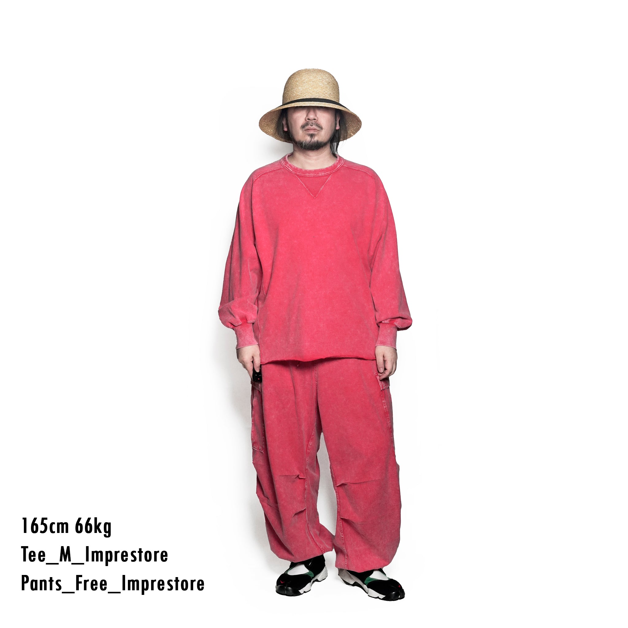 CZ-ImSt-292_Faded Red | RANDY t-cloth V.D | Color:Faded Red【IMPRESTORE_インプレストア】