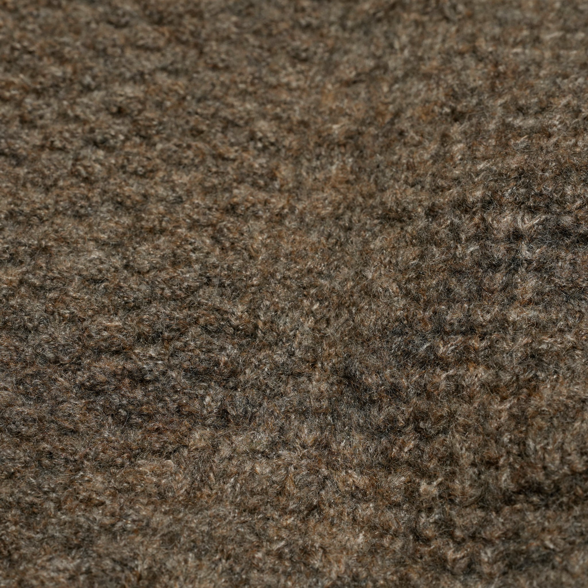 mix yarn knit zip | Color_Brown | No_M-2503452【MODEM DESIGN_モデムデザイン】