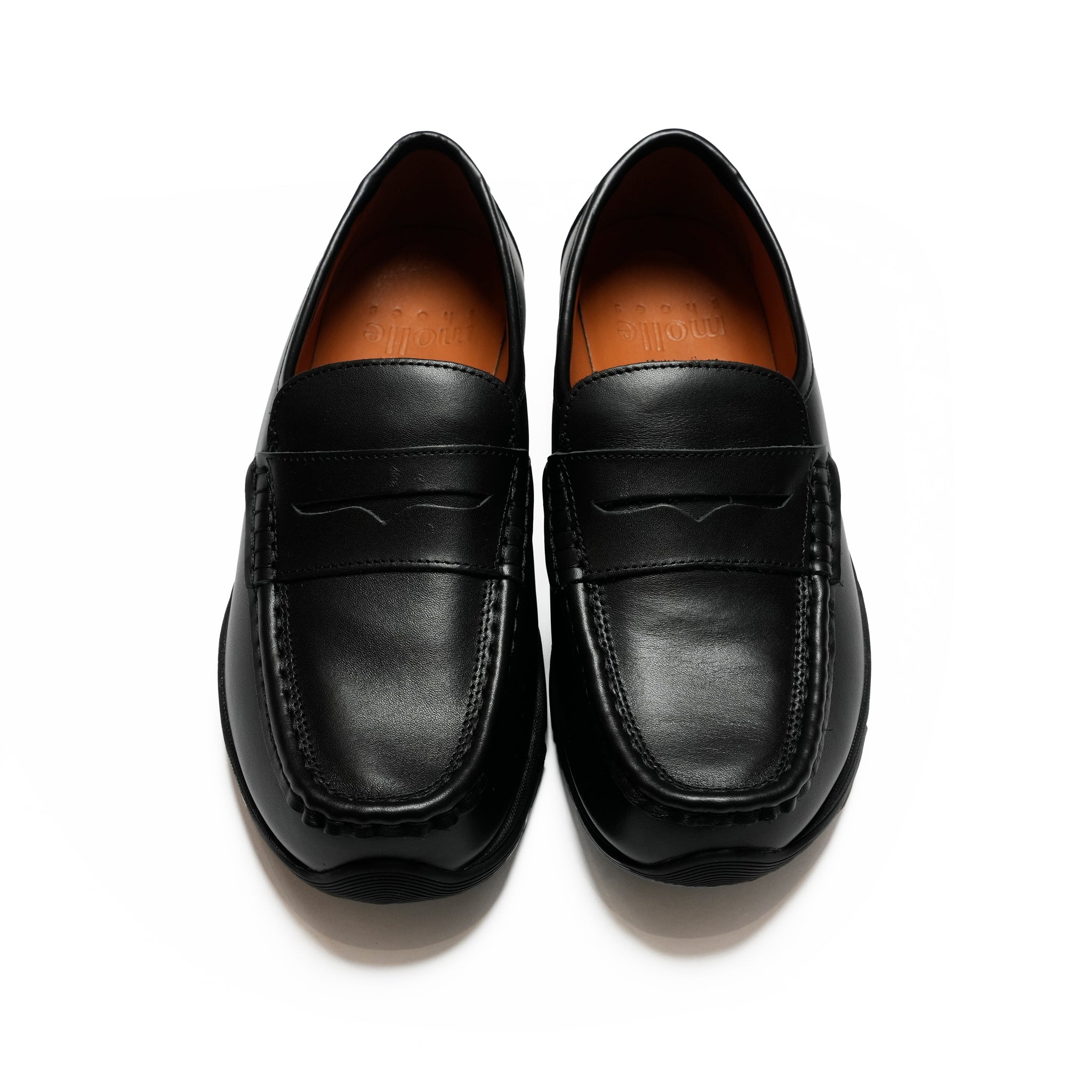 HYBRID LOAFERS | Color_Black | No_mls210301-24【MOLLE SHOES_モールシューズ】
