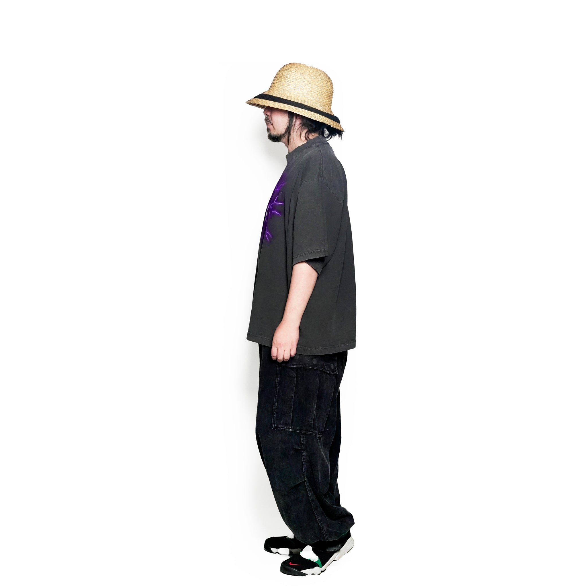 C0709904_03-PURPLE | THUNDER TEE | Color:03-Purple【NASNGWAM_ナスングワム】